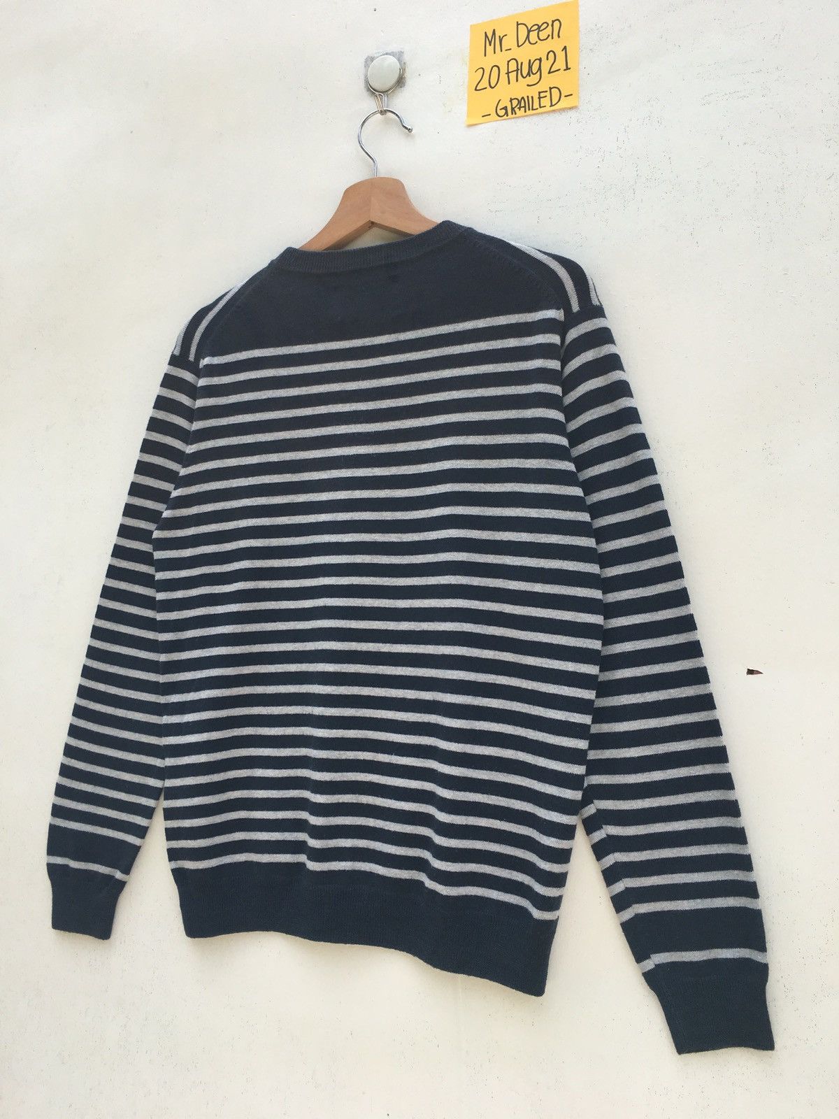 Margaret Howell Vintage MHL Margaret Howell Stripes Longsleeve Sweater Size US M / EU 48-50 / 2 - 12 Thumbnail