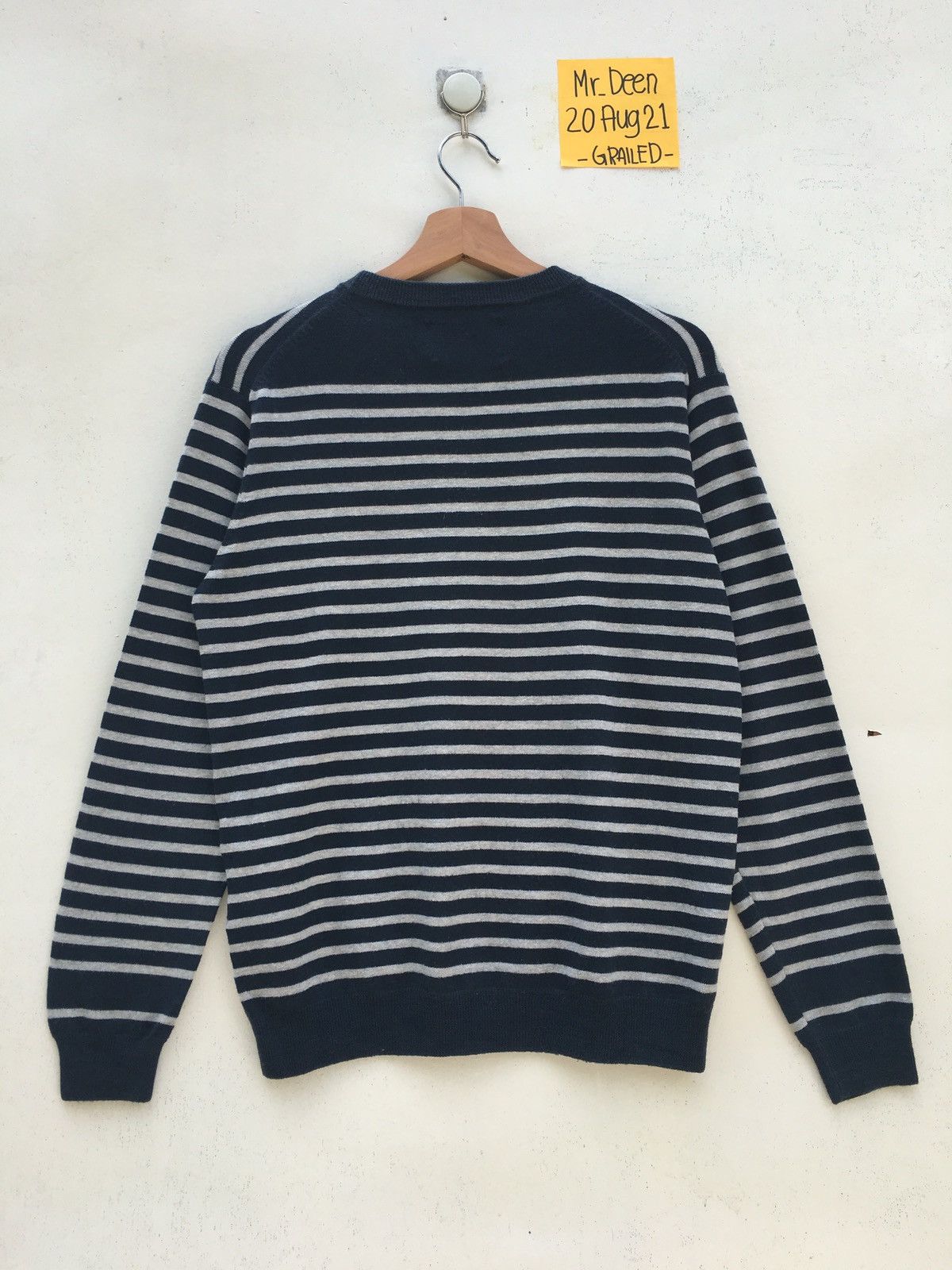 Margaret Howell Vintage MHL Margaret Howell Stripes Longsleeve Sweater Size US M / EU 48-50 / 2 - 10 Thumbnail