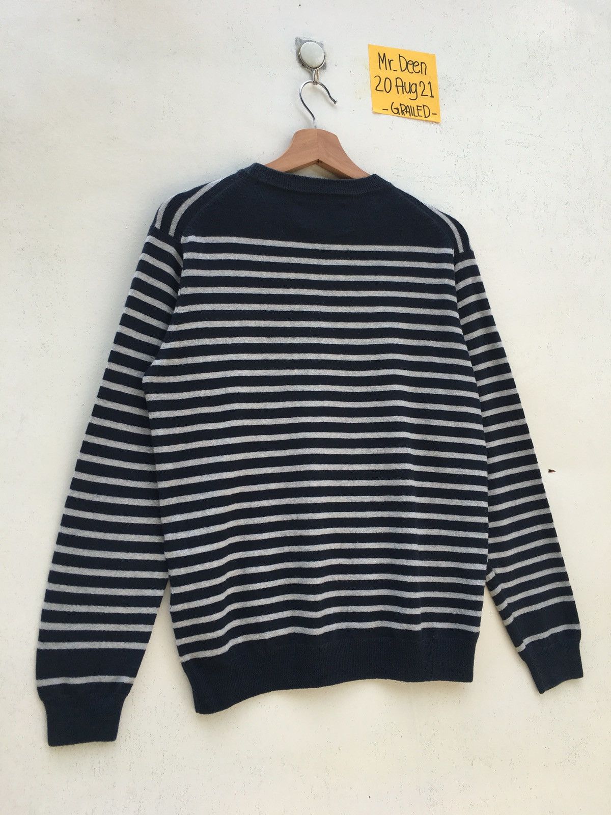 Margaret Howell Vintage MHL Margaret Howell Stripes Longsleeve Sweater Size US M / EU 48-50 / 2 - 11 Thumbnail