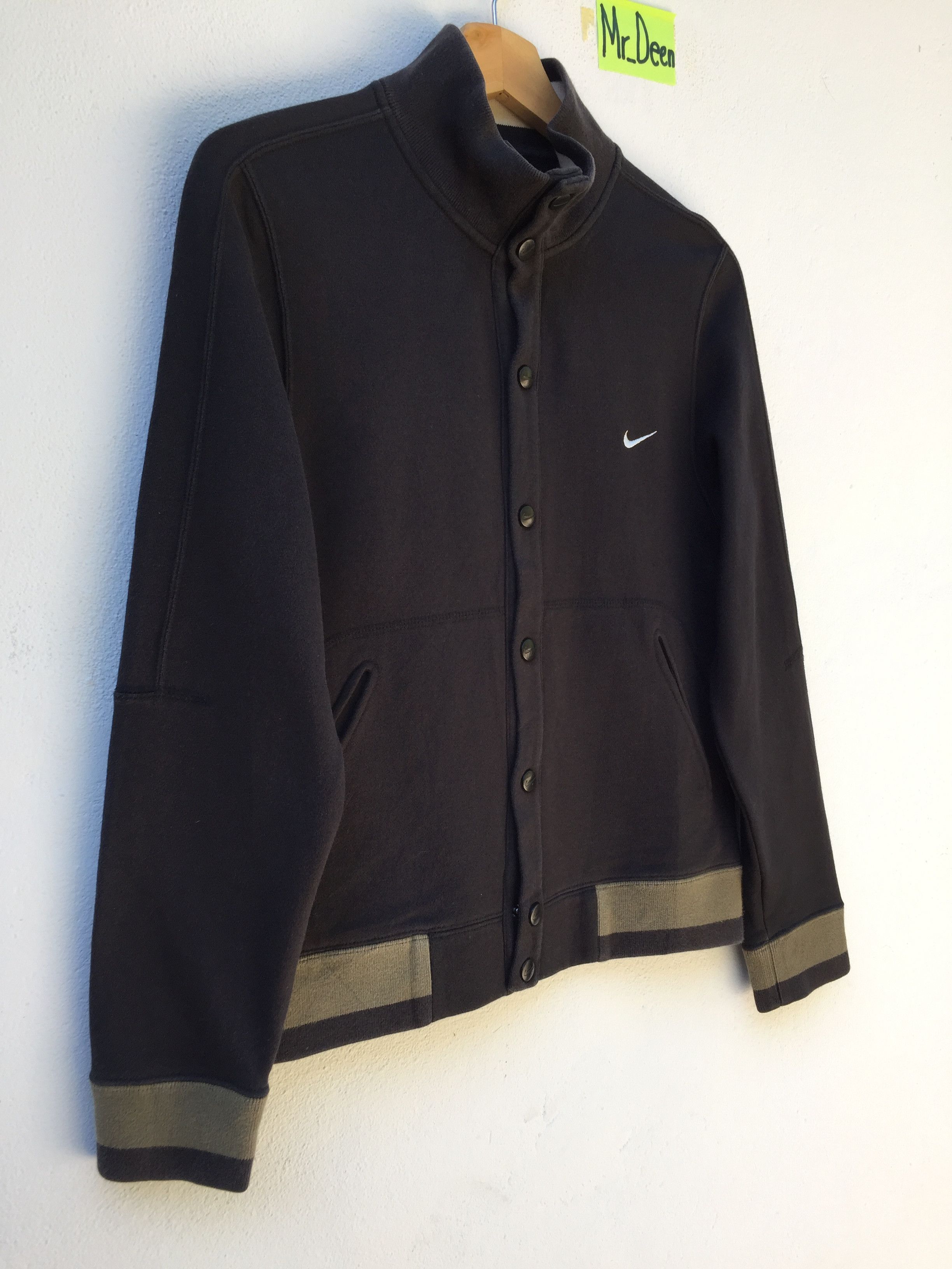 Nike Vintage Nike Sweater Buttons Cardigan Swoosh Check Size US S / EU 44-46 / 1 - 2 Thumbnail