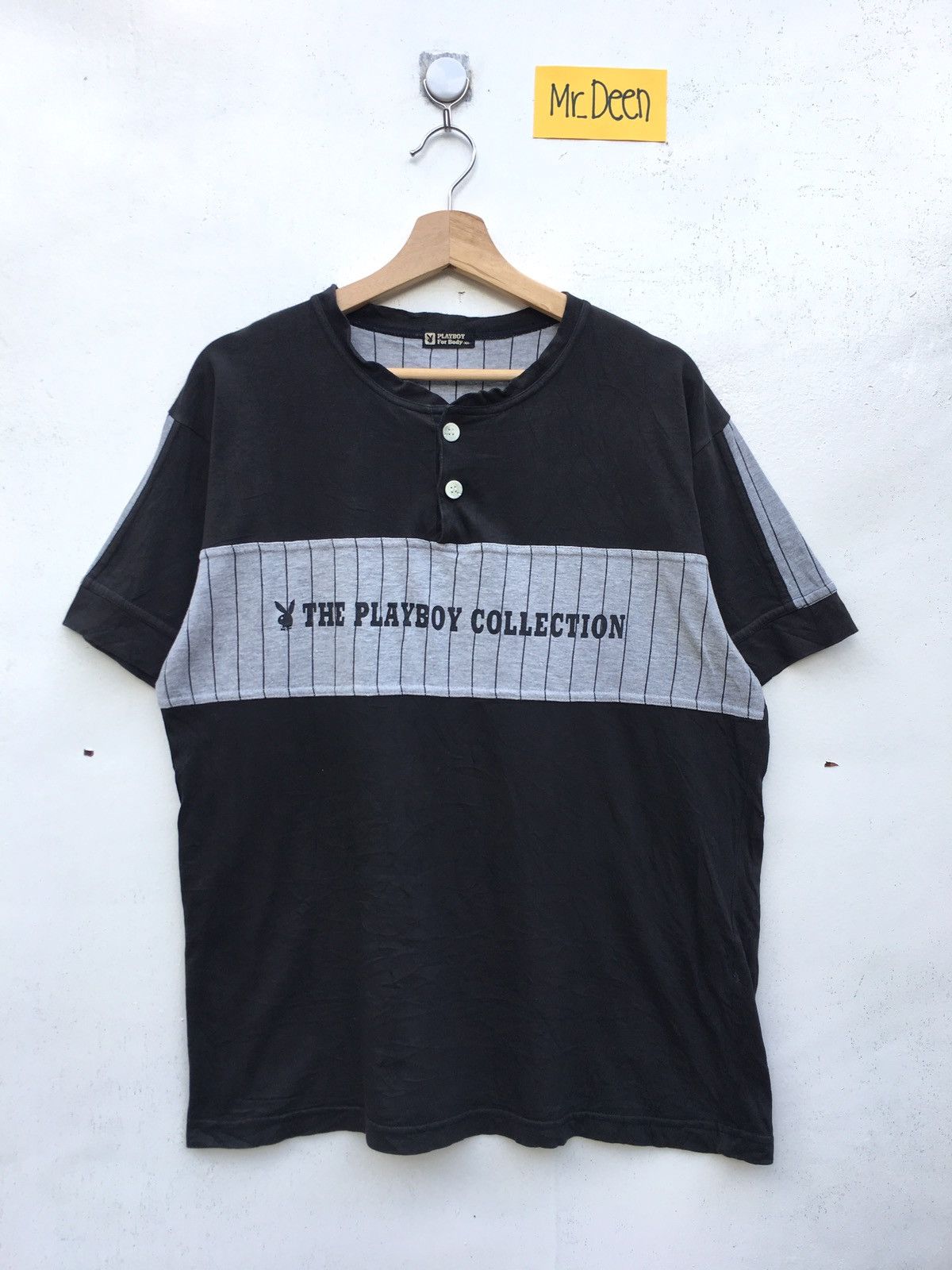 Playboy Vintage Playboy Spellout Logo Tshirt Size US M / EU 48-50 / 2 - 2 Thumbnail