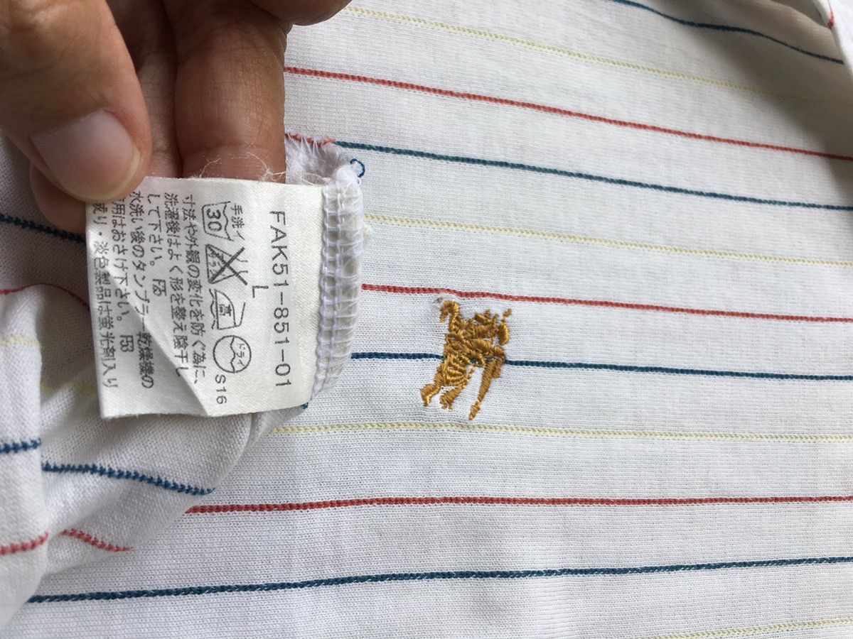 Burberry Vintage Burberry Stripes Polo Shirt Size US S / EU 44-46 / 1 - 10 Thumbnail