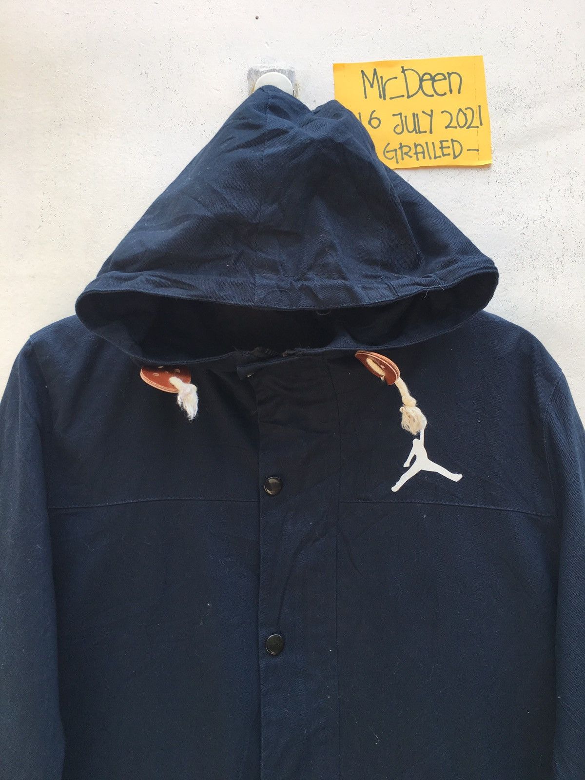 Jordan Brand Vintage Air Jordan Big Logo Hoodie Jacket Nice Design Size US M / EU 48-50 / 2 - 13 Thumbnail