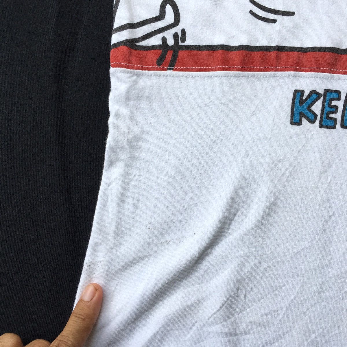 Keith Haring Rare Keith Haring American Art Flag NYC Tee Size US M / EU 48-50 / 2 - 6 Thumbnail