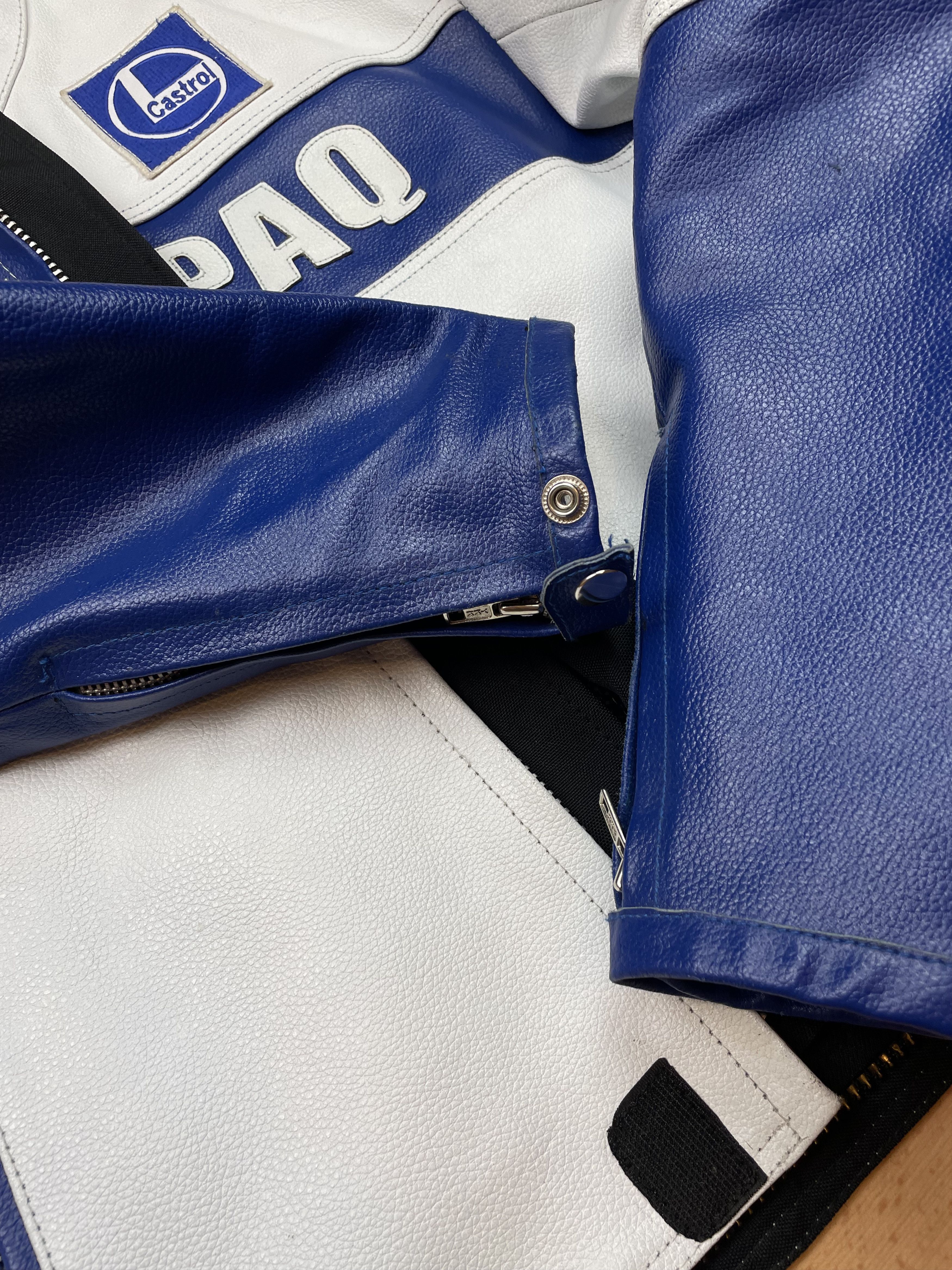 BMW BMW COMPAQ Genuine Leather Motorcycle Racing Biker Jacket Size US M / EU 48-50 / 2 - 8 Thumbnail