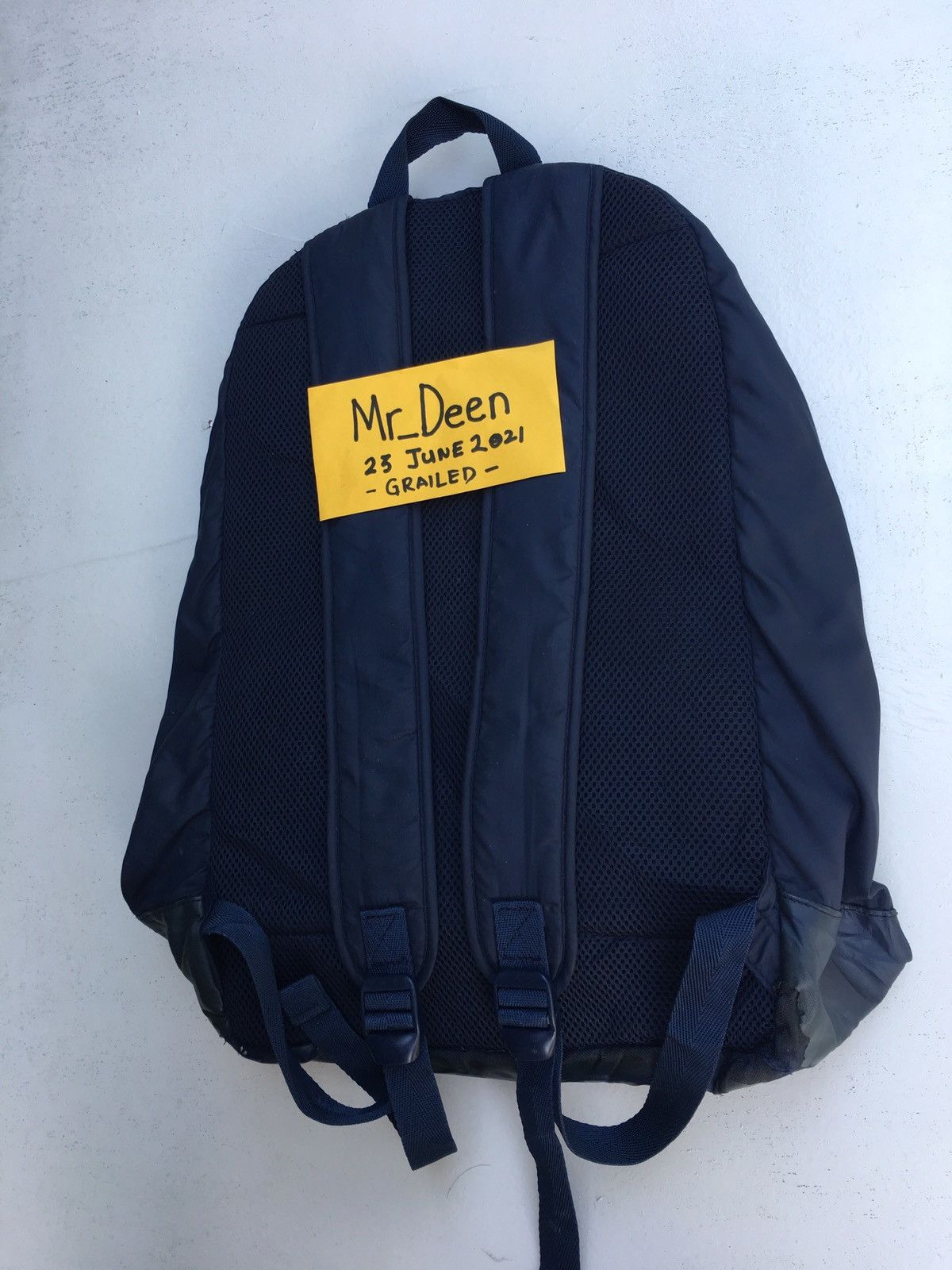 Adidas Vintage Adidas Big Logo Backpack Nylon Size ONE SIZE - 8 Thumbnail
