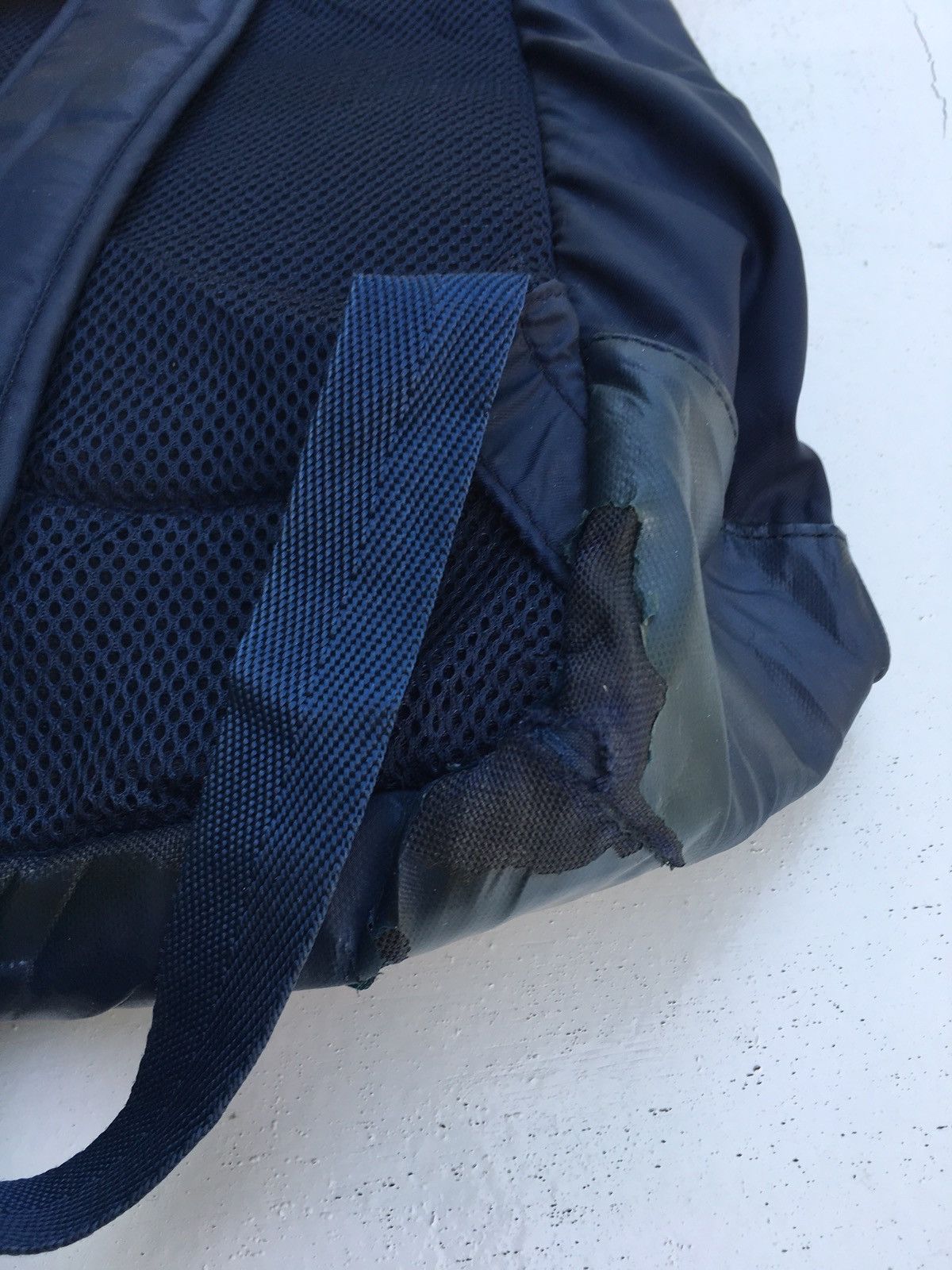 Adidas Vintage Adidas Big Logo Backpack Nylon Size ONE SIZE - 9 Thumbnail