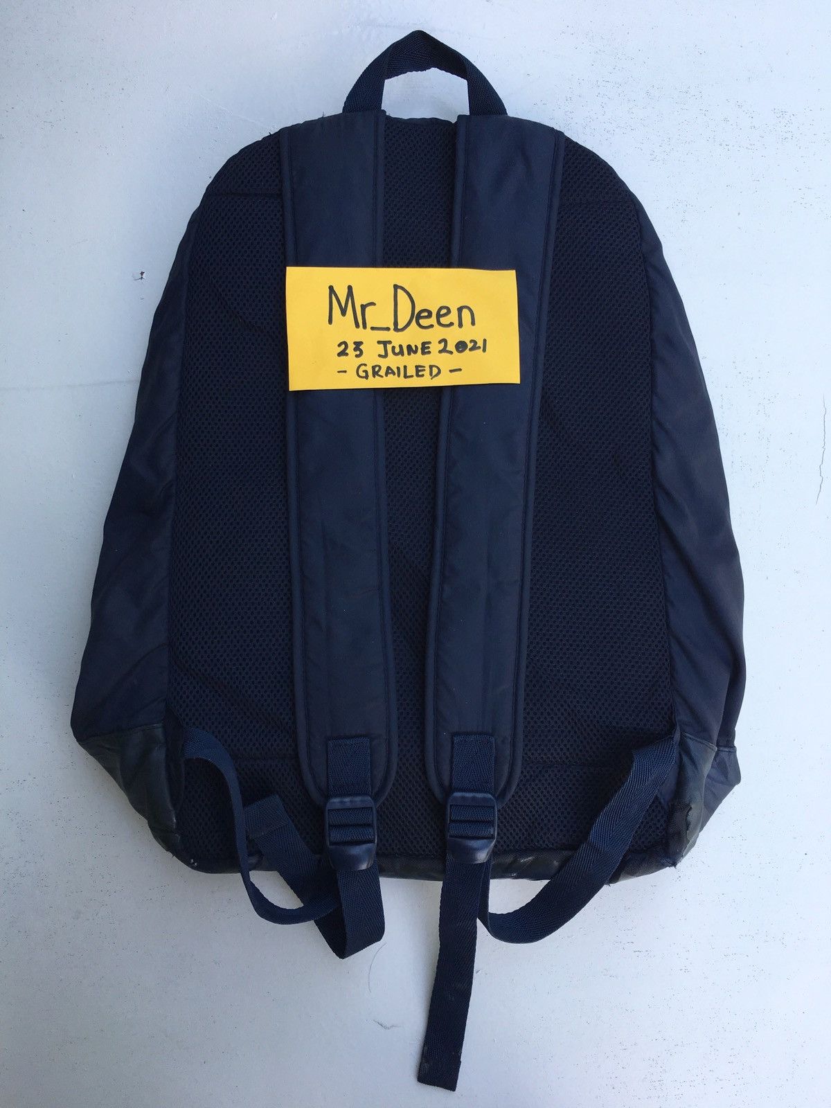 Adidas Vintage Adidas Big Logo Backpack Nylon Size ONE SIZE - 6 Thumbnail