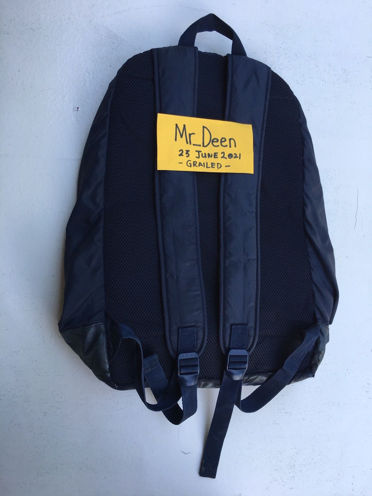 Adidas Vintage Adidas Big Logo Backpack Nylon Size ONE SIZE - 7 Thumbnail