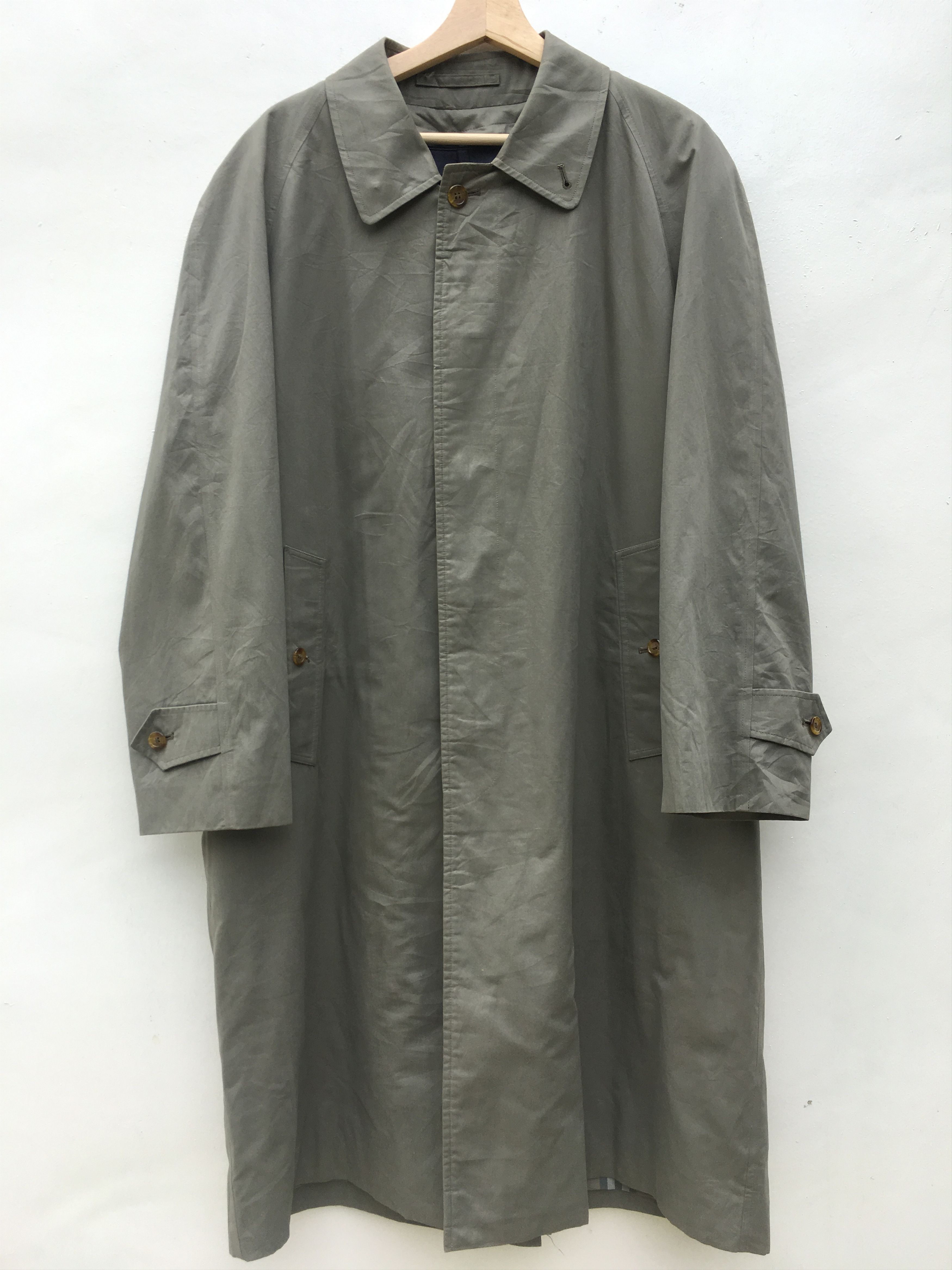 Burberry Vintage Burberry Long Coat/Jacket Size US XL / EU 56 / 4 - 5 Thumbnail