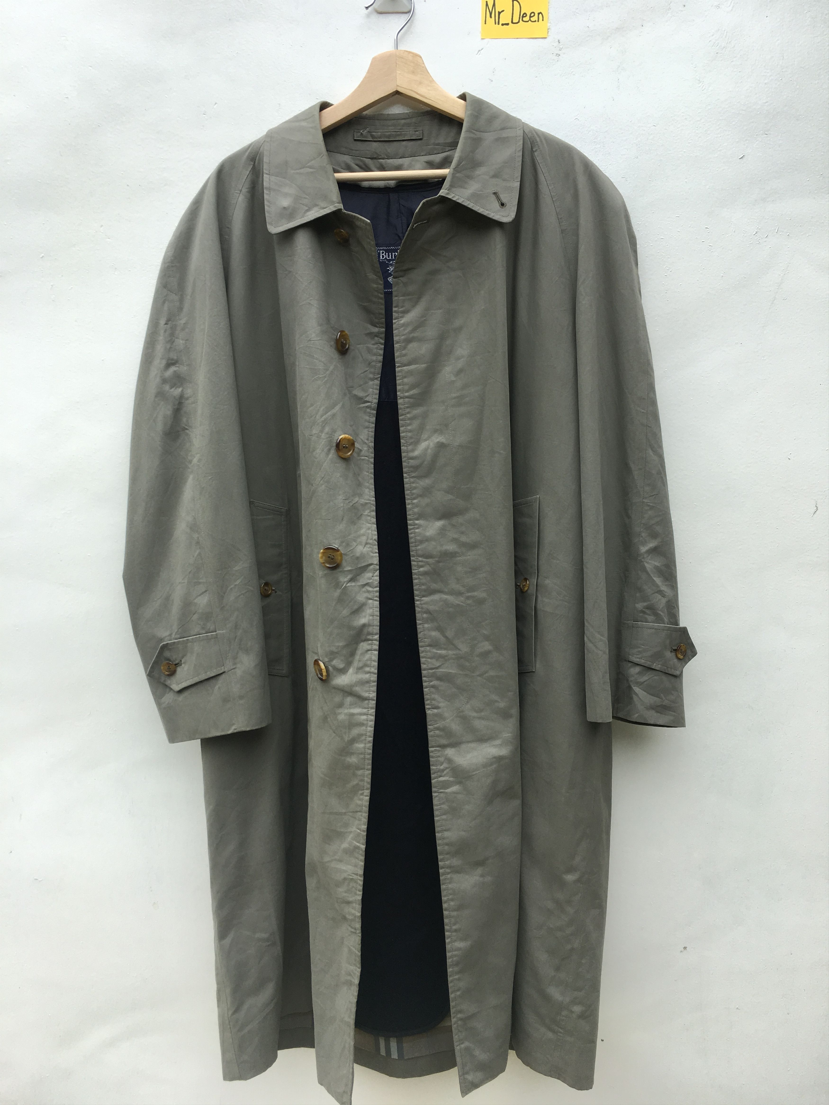 Burberry Vintage Burberry Long Coat/Jacket Size US XL / EU 56 / 4 - 9 Thumbnail