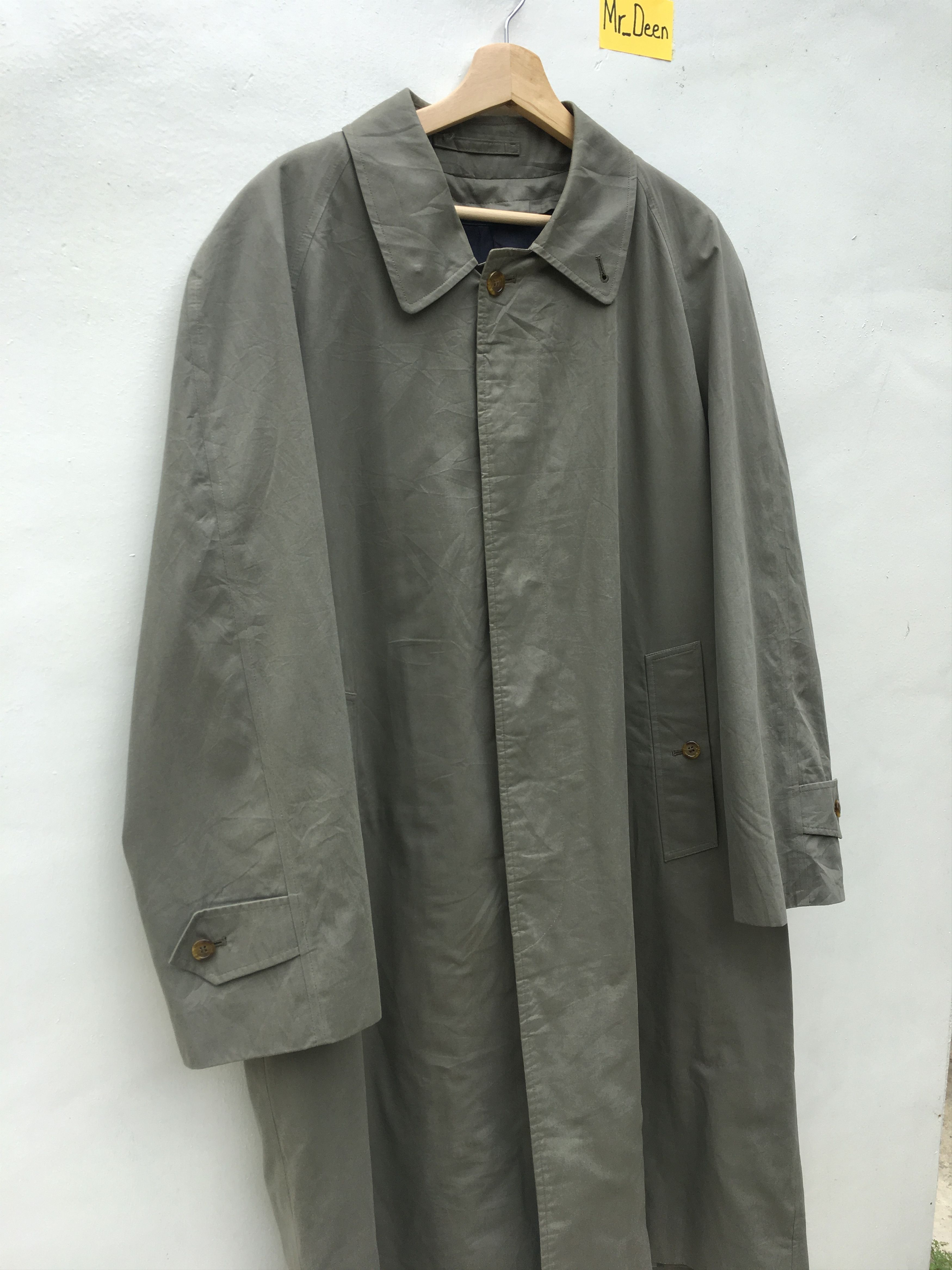 Burberry Vintage Burberry Long Coat/Jacket Size US XL / EU 56 / 4 - 3 Thumbnail