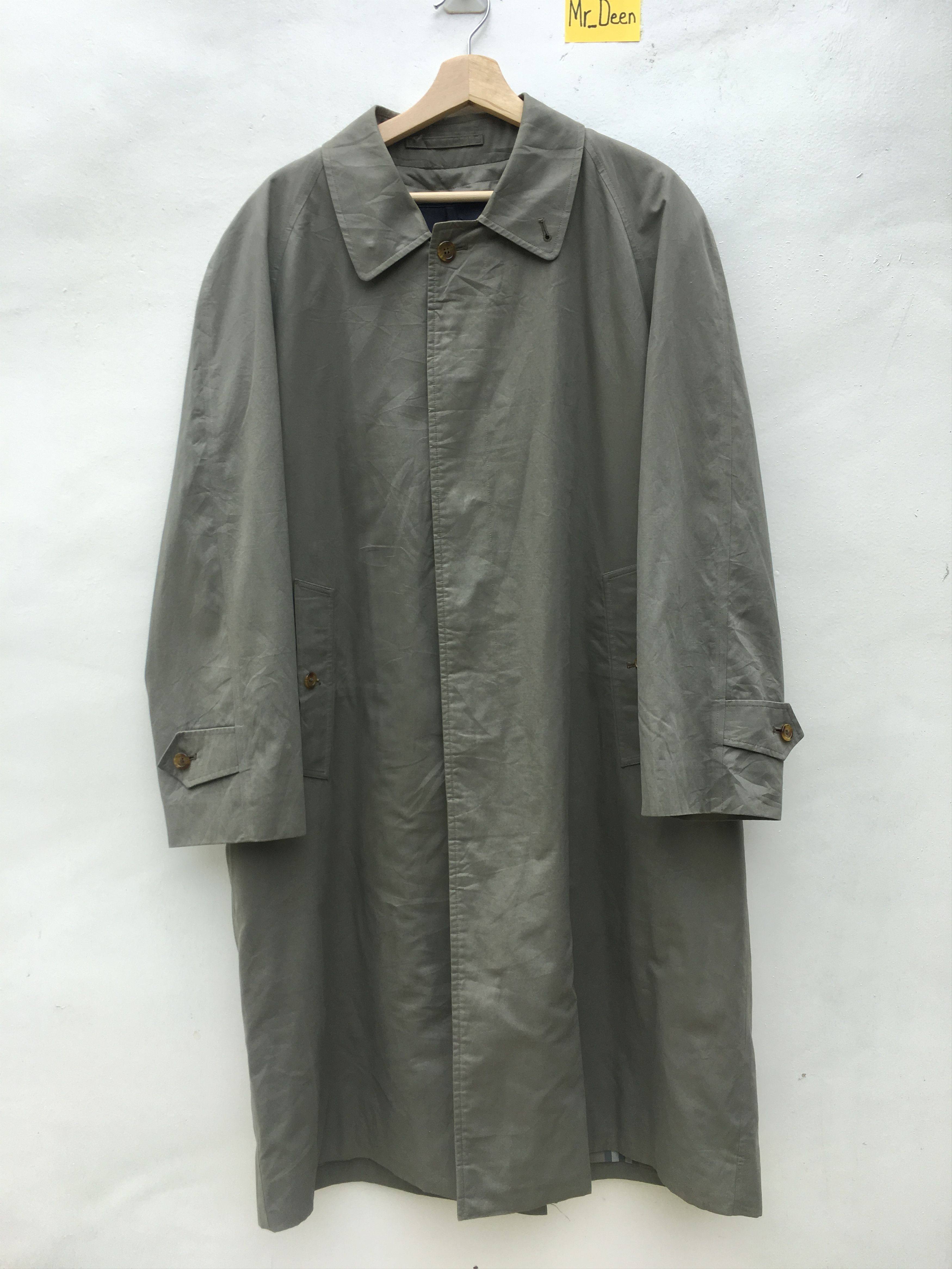 Burberry Vintage Burberry Long Coat/Jacket Size US XL / EU 56 / 4 - 2 Thumbnail