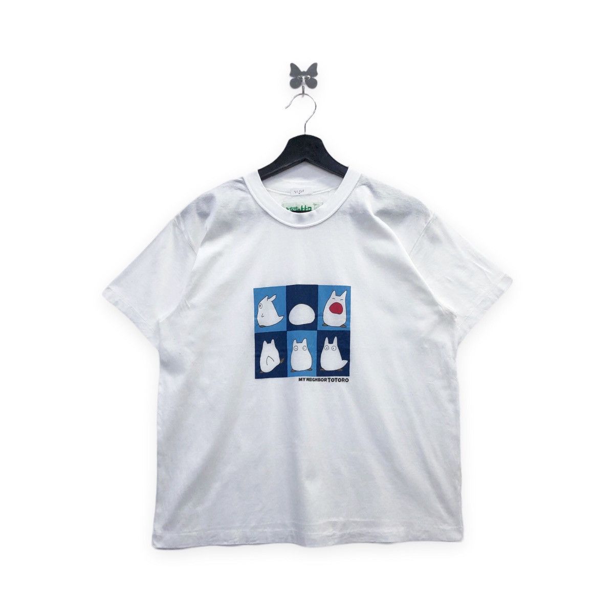 image of Anima x Vintage ‘ My Neighbor Tororo By Studio Ghibli T-Shirt in White, Men's (Size Large)