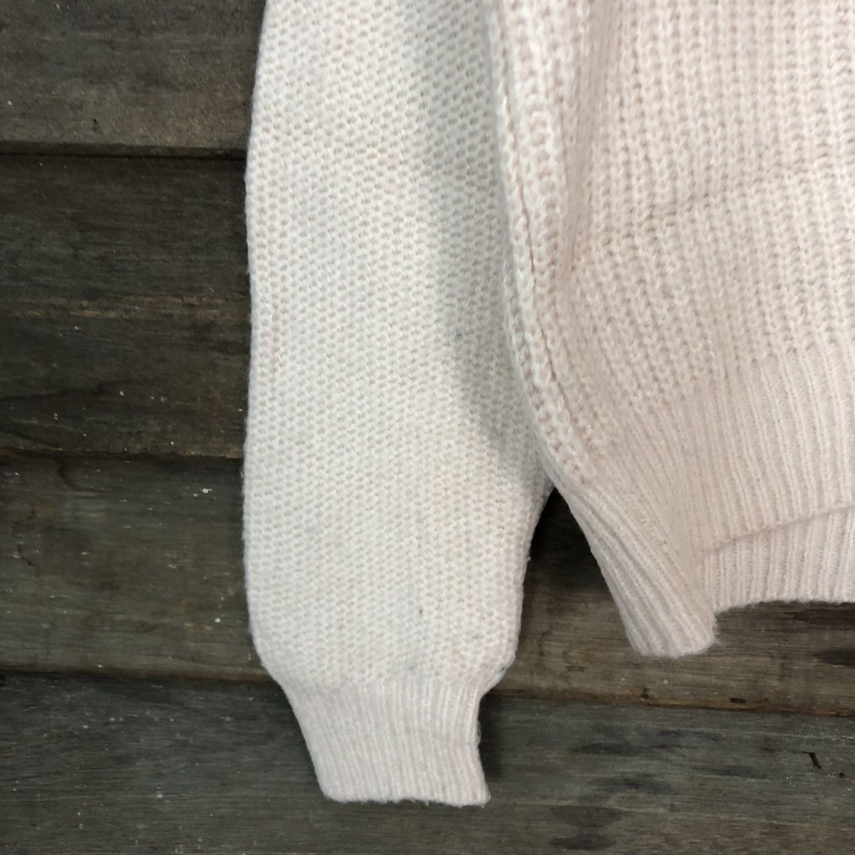 Homespun Knitwear × Japanese Brand Majestic Legon Light Pink Knitwear #5389 Size US M / EU 48-50 / 2 - 6 Thumbnail