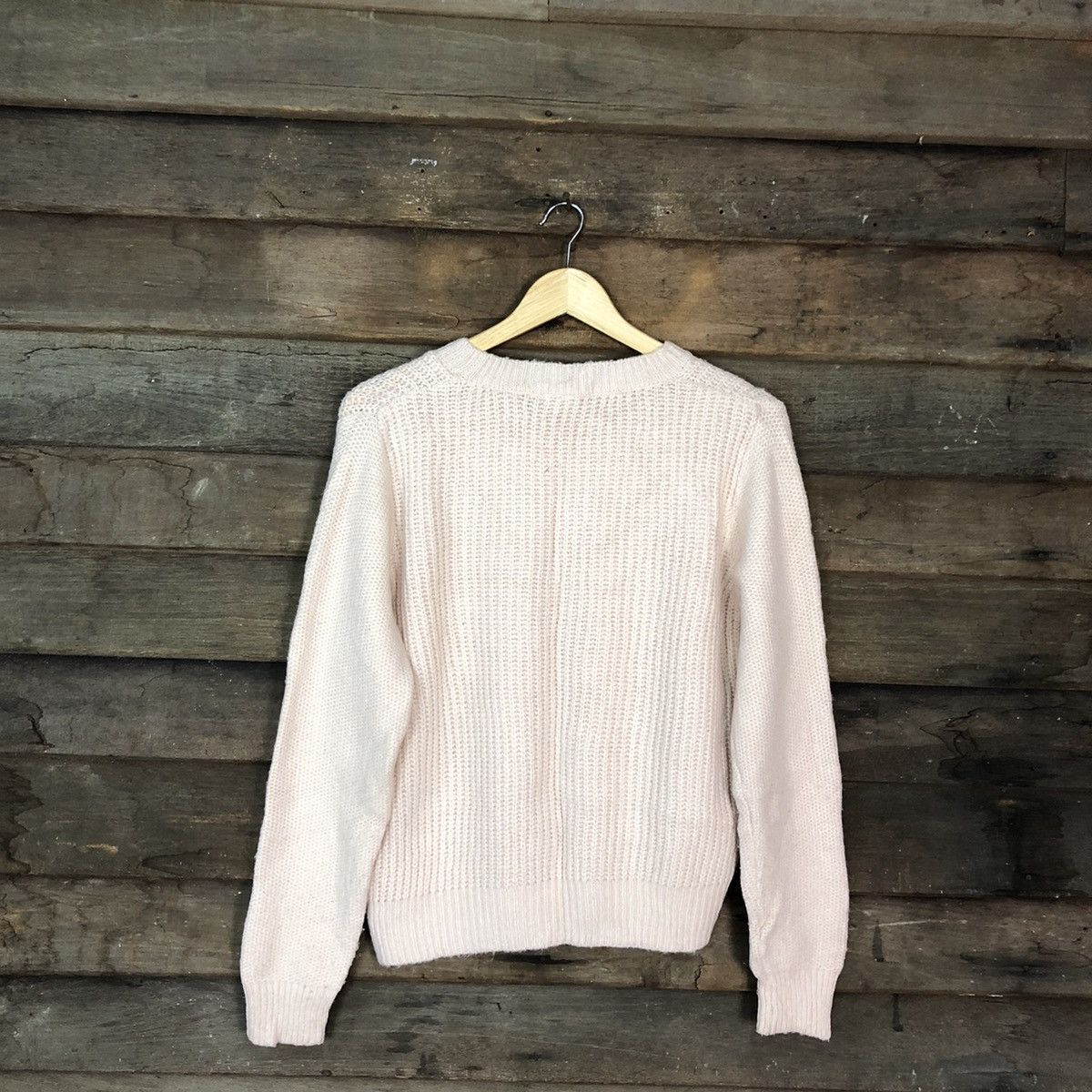 Homespun Knitwear × Japanese Brand Majestic Legon Light Pink Knitwear #5389 Size US M / EU 48-50 / 2 - 12 Thumbnail