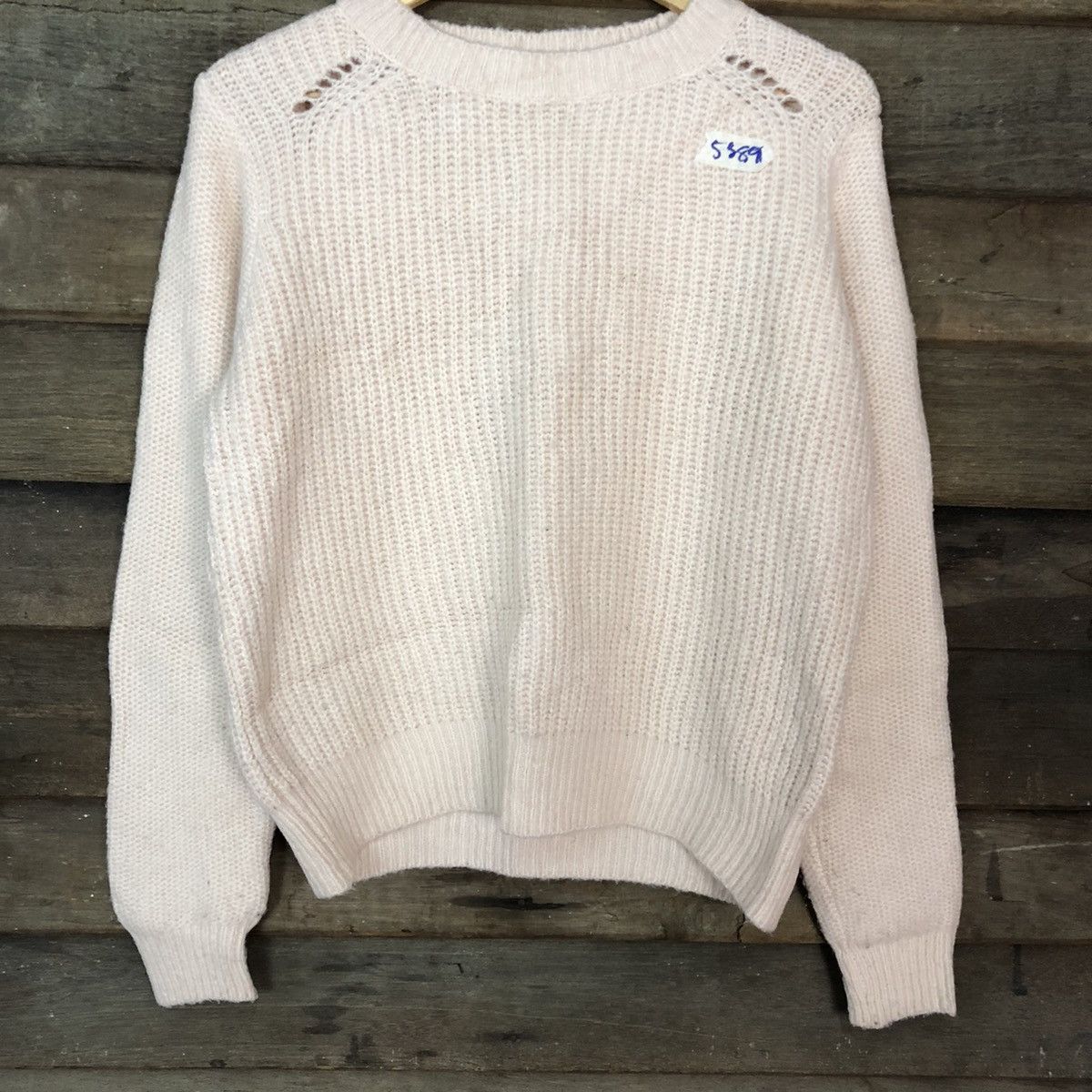 Homespun Knitwear × Japanese Brand Majestic Legon Light Pink Knitwear #5389 Size US M / EU 48-50 / 2 - 8 Thumbnail