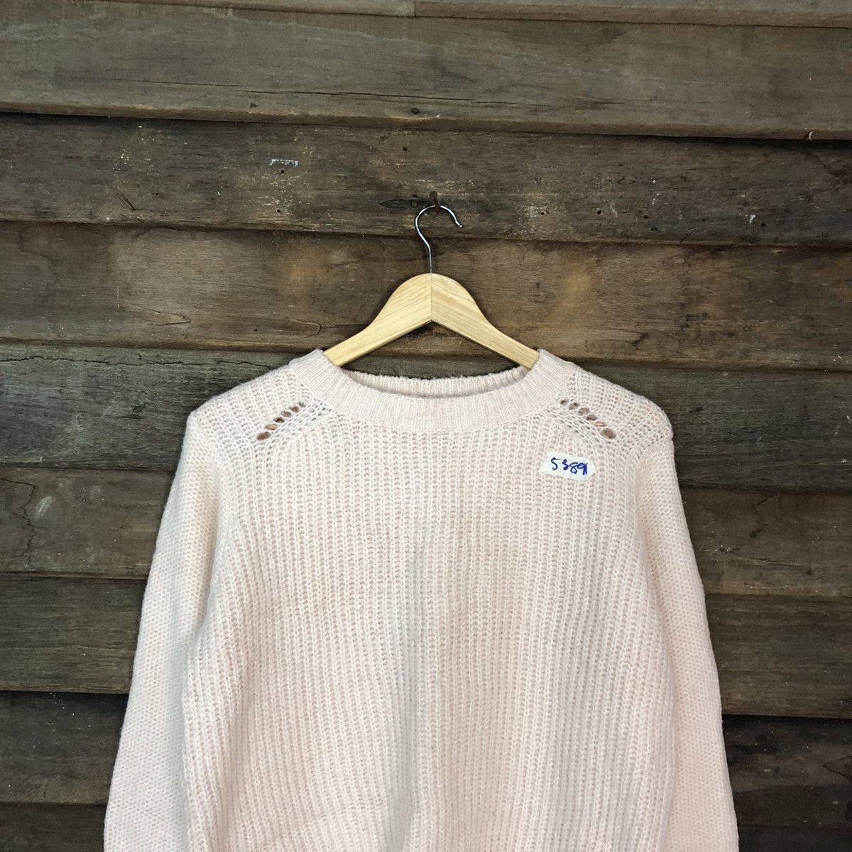 Homespun Knitwear × Japanese Brand Majestic Legon Light Pink Knitwear #5389 Size US M / EU 48-50 / 2 - 2 Thumbnail