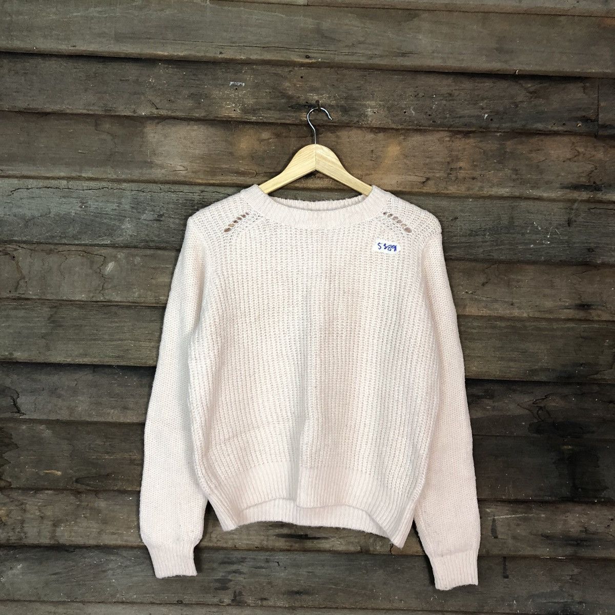 Homespun Knitwear × Japanese Brand Majestic Legon Light Pink Knitwear #5389 Size US M / EU 48-50 / 2 - 1 Thumbnail