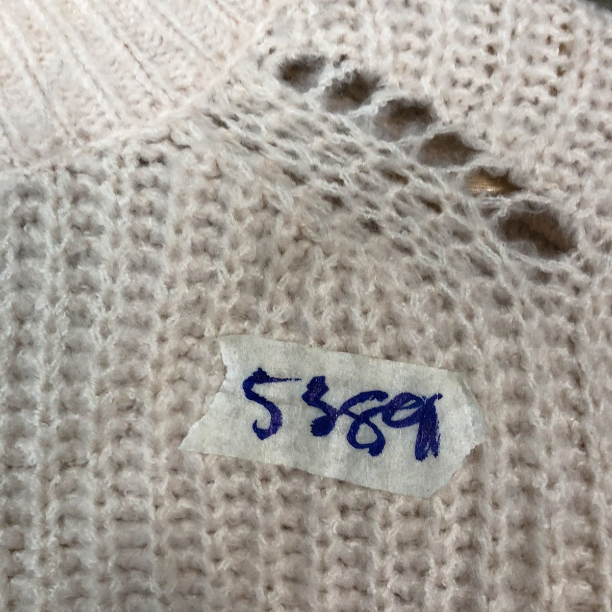 Homespun Knitwear × Japanese Brand Majestic Legon Light Pink Knitwear #5389 Size US M / EU 48-50 / 2 - 10 Thumbnail