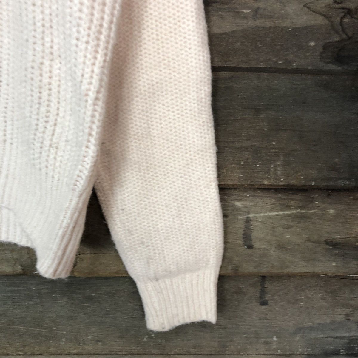Homespun Knitwear × Japanese Brand Majestic Legon Light Pink Knitwear #5389 Size US M / EU 48-50 / 2 - 4 Thumbnail