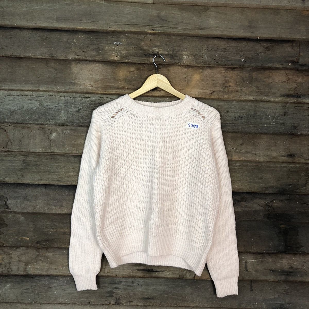 Homespun Knitwear × Japanese Brand Majestic Legon Light Pink Knitwear #5389 Size US M / EU 48-50 / 2 - 3 Thumbnail