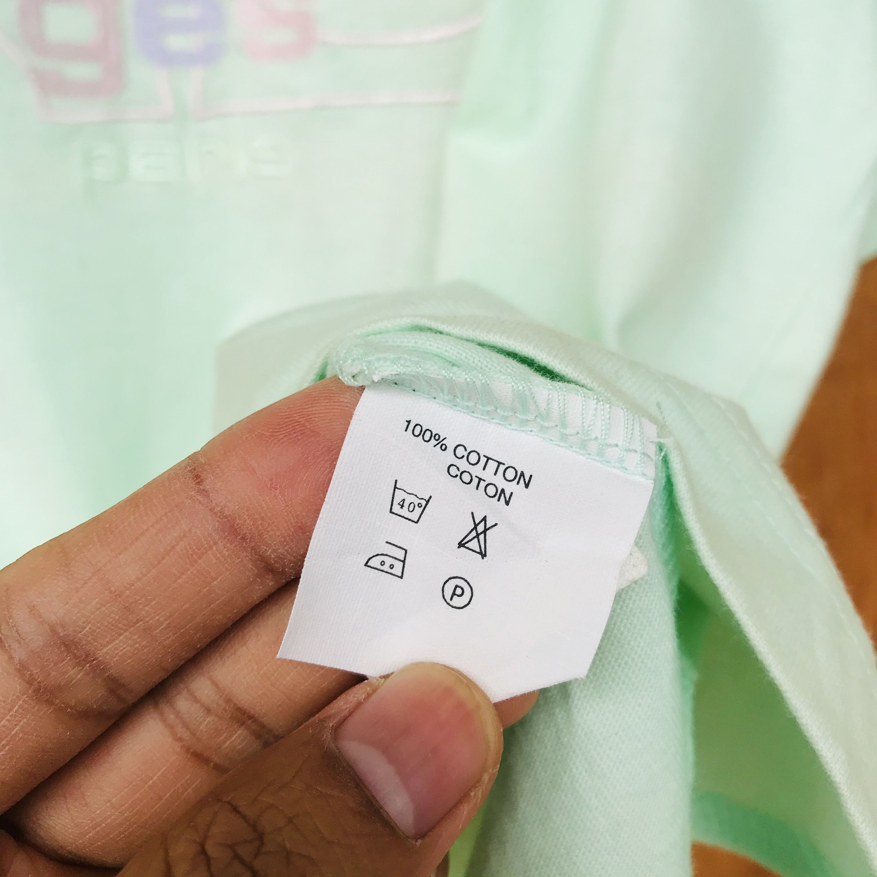 NOS Courreges Homme japan multicolor embroidered logo