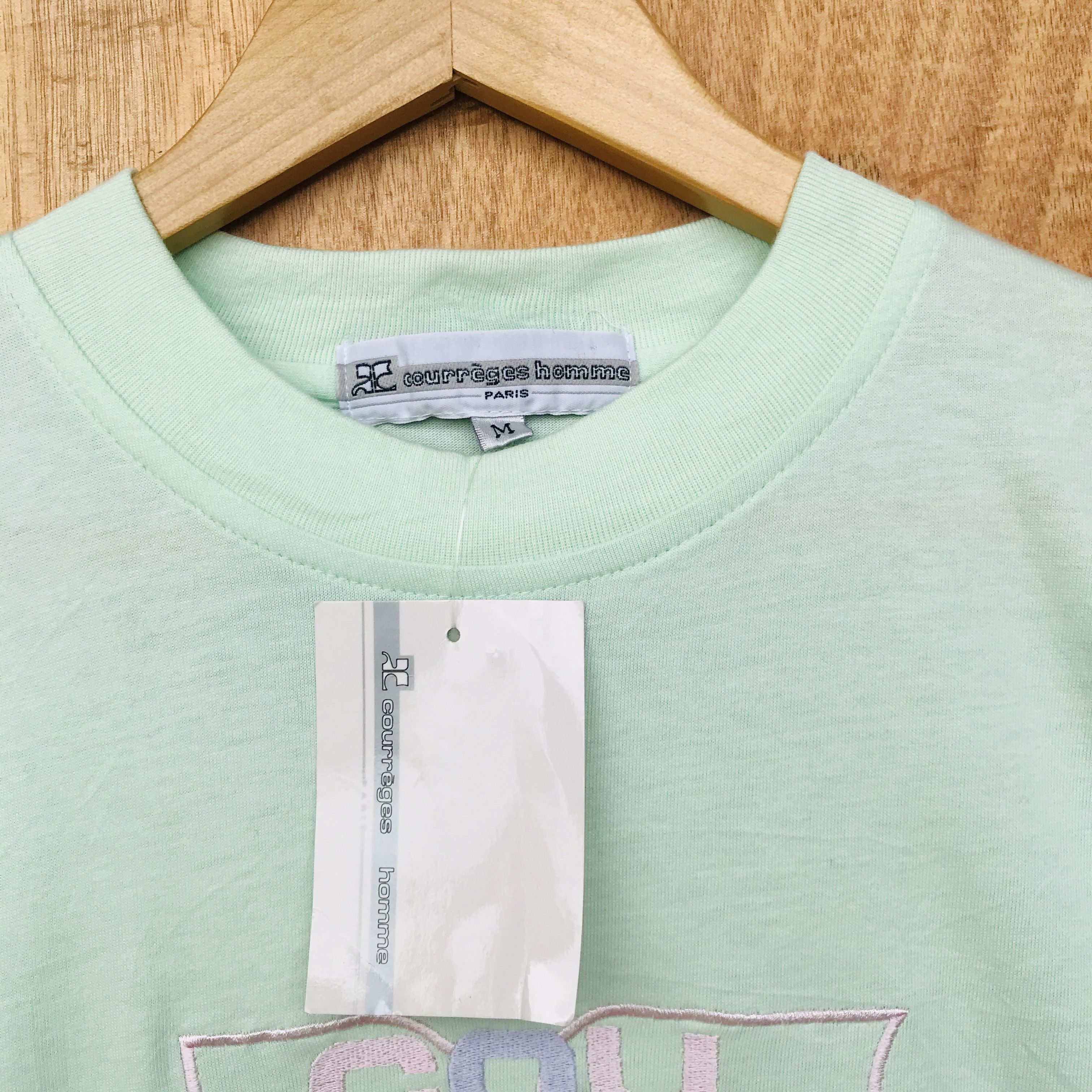 Courreges NOS Courreges Homme japan multicolor embroidered logo Size US M / EU 48-50 / 2 - 4 Thumbnail