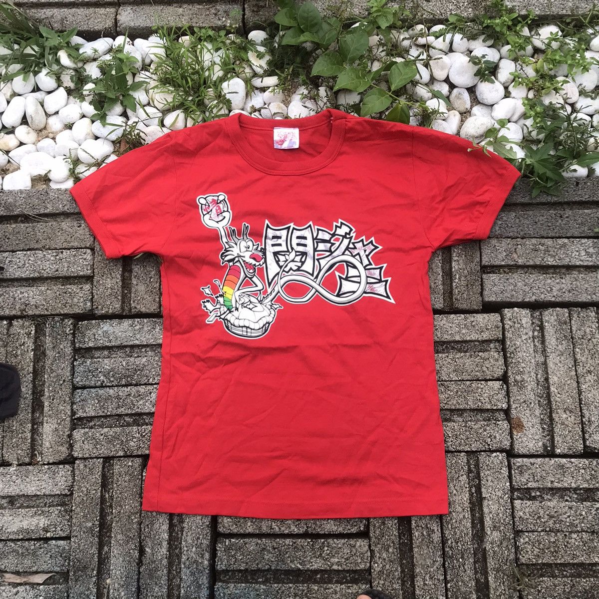 Cartoon Network Rolling Stones dragon stadium parodoy japan brand Size US S / EU 44-46 / 1 - 1 Thumbnail