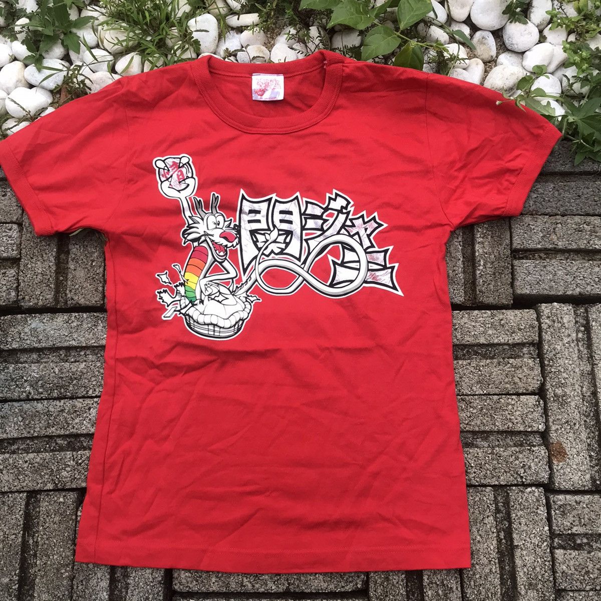 Cartoon Network Rolling Stones dragon stadium parodoy japan brand Size US S / EU 44-46 / 1 - 2 Thumbnail