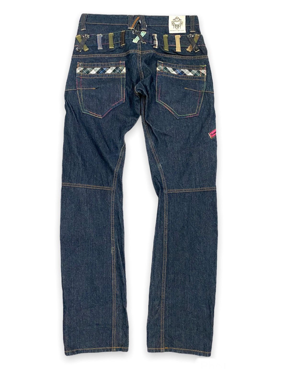 Japanese Brand Japanese Brand Memory Special Double Waist Denim Pants Size US 31 - 2 Thumbnail