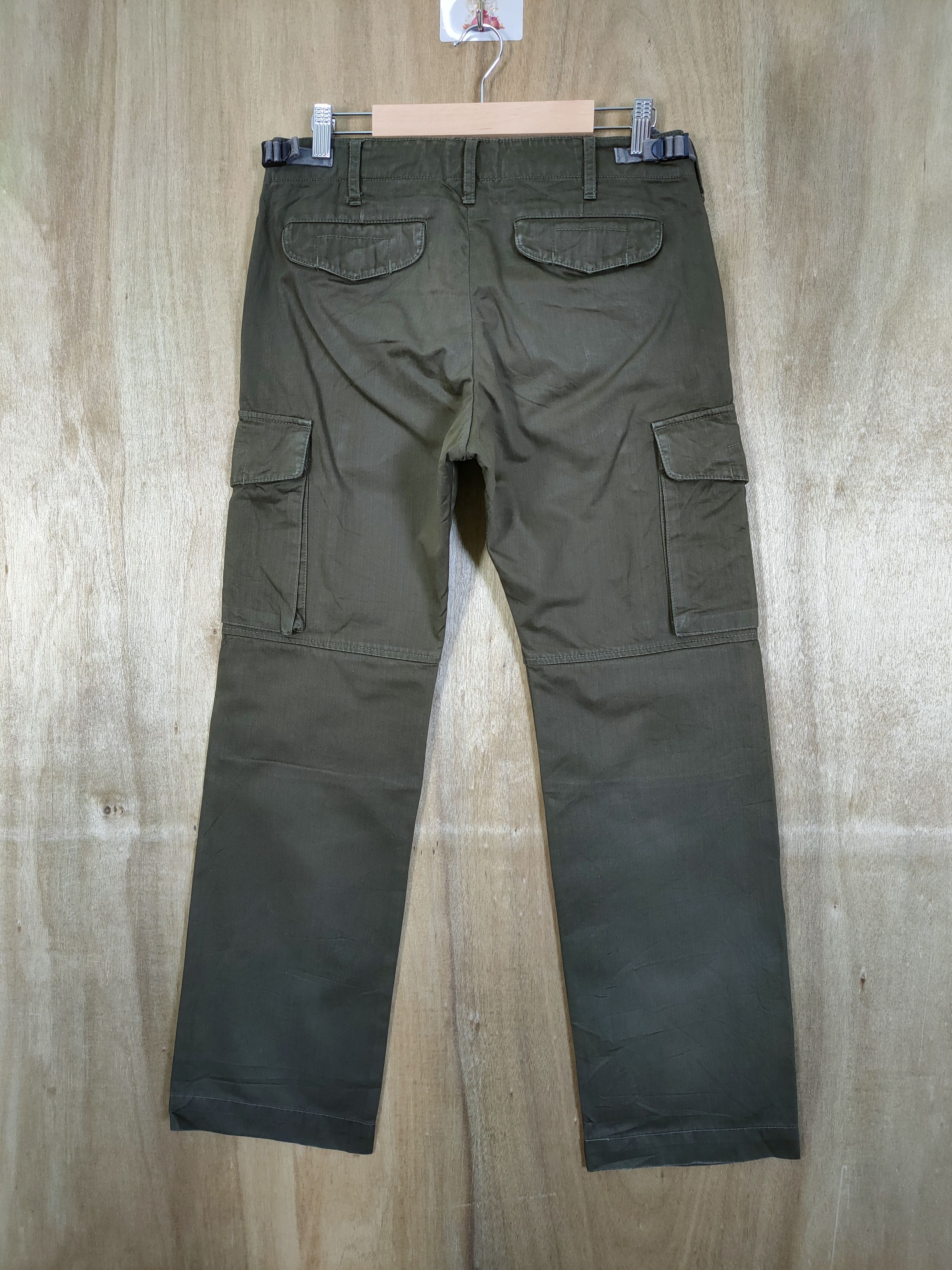Japanese Brand JAPANESE BRAND DARK BROWN CARGO PANTS Size US 29 - 5 Thumbnail