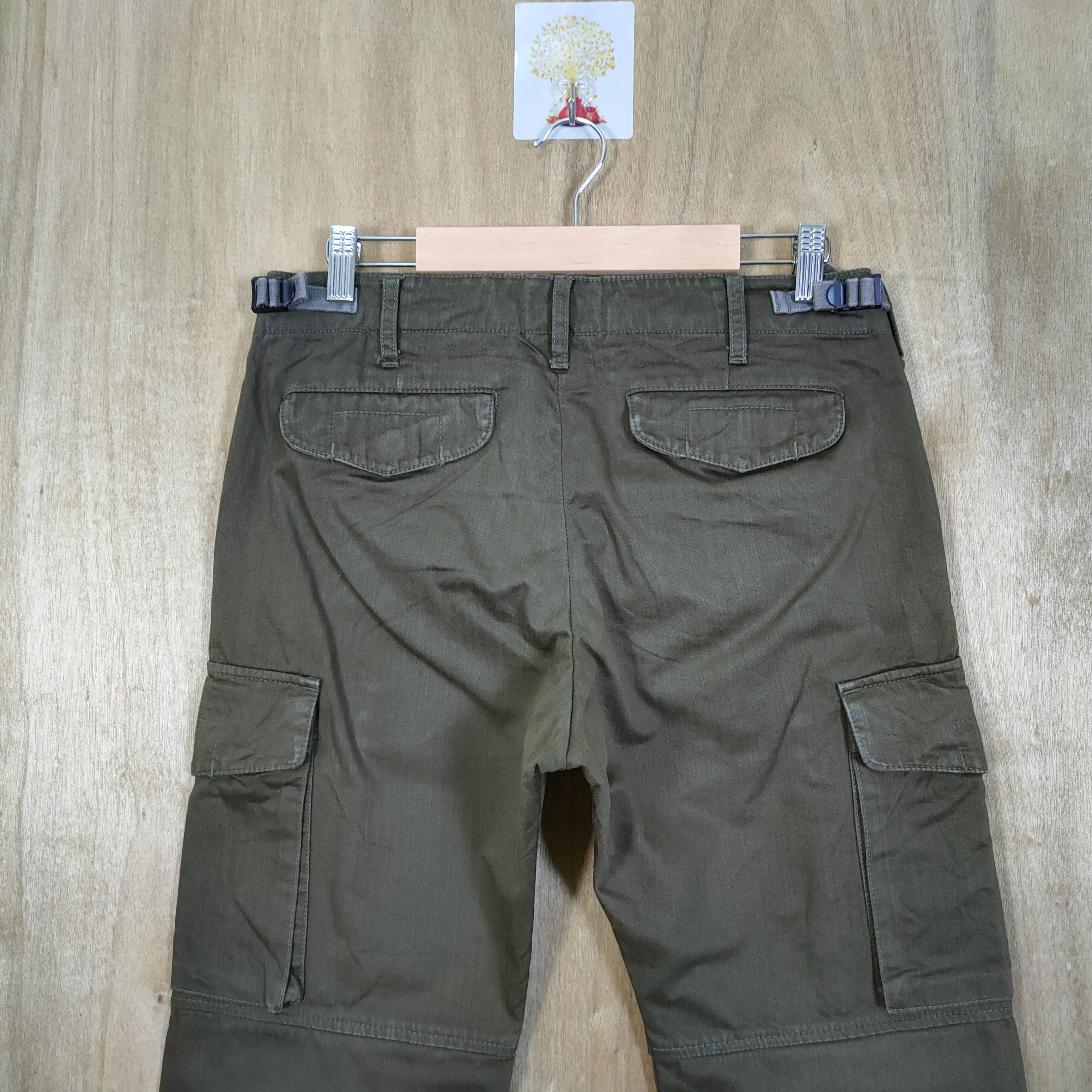 Japanese Brand JAPANESE BRAND DARK BROWN CARGO PANTS Size US 29 - 6 Thumbnail