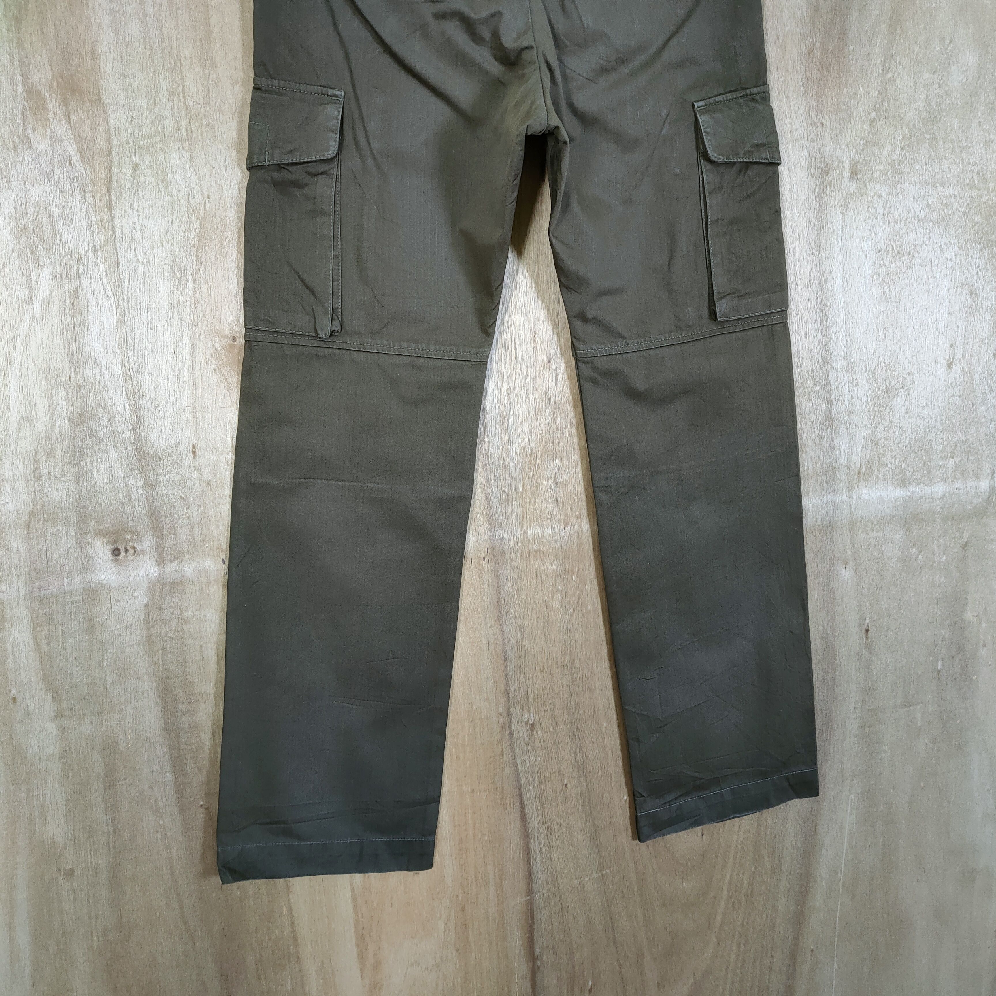 Japanese Brand JAPANESE BRAND DARK BROWN CARGO PANTS Size US 29 - 7 Thumbnail