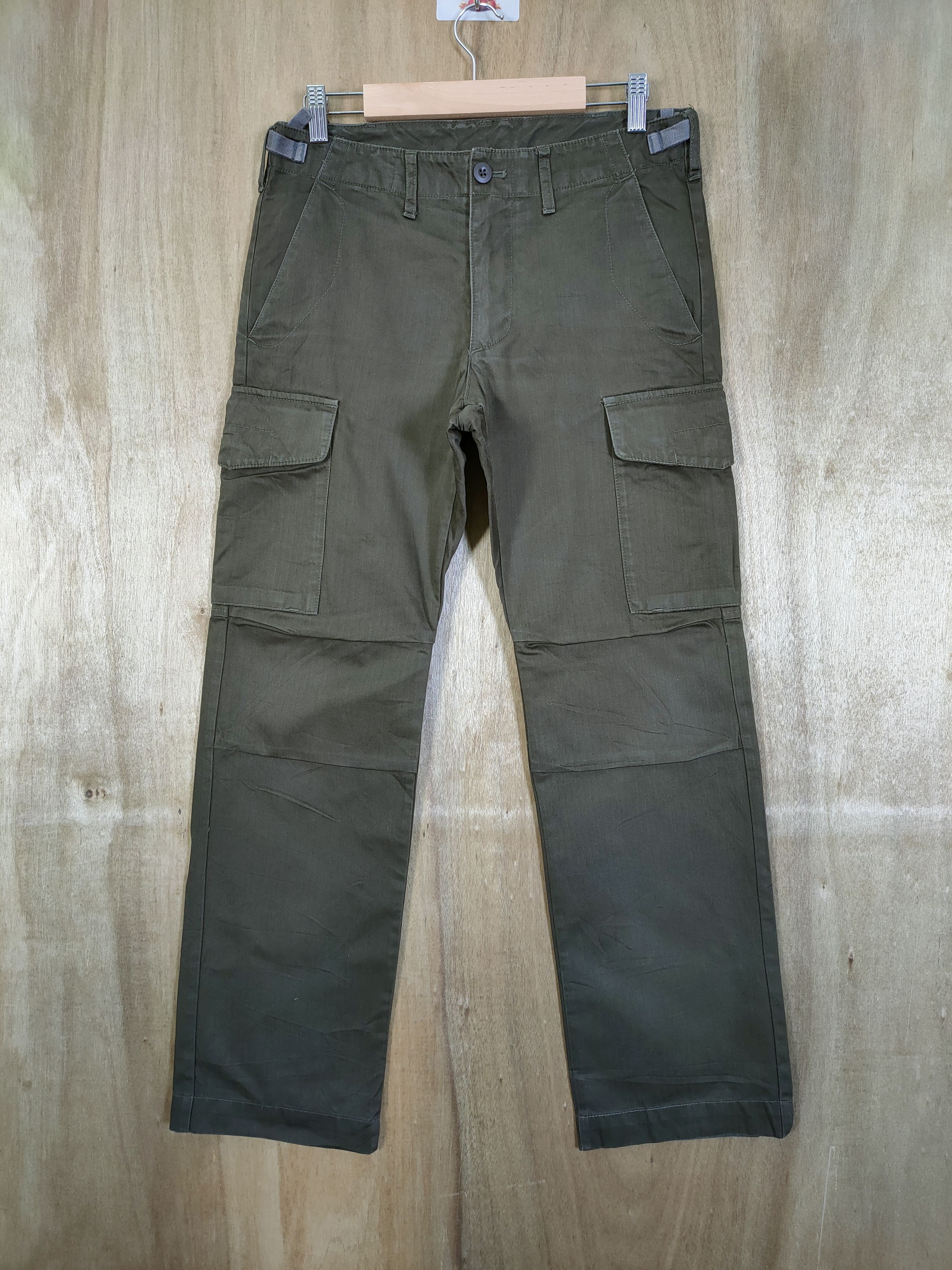 JAPANESE BRAND DARK BROWN CARGO PANTS