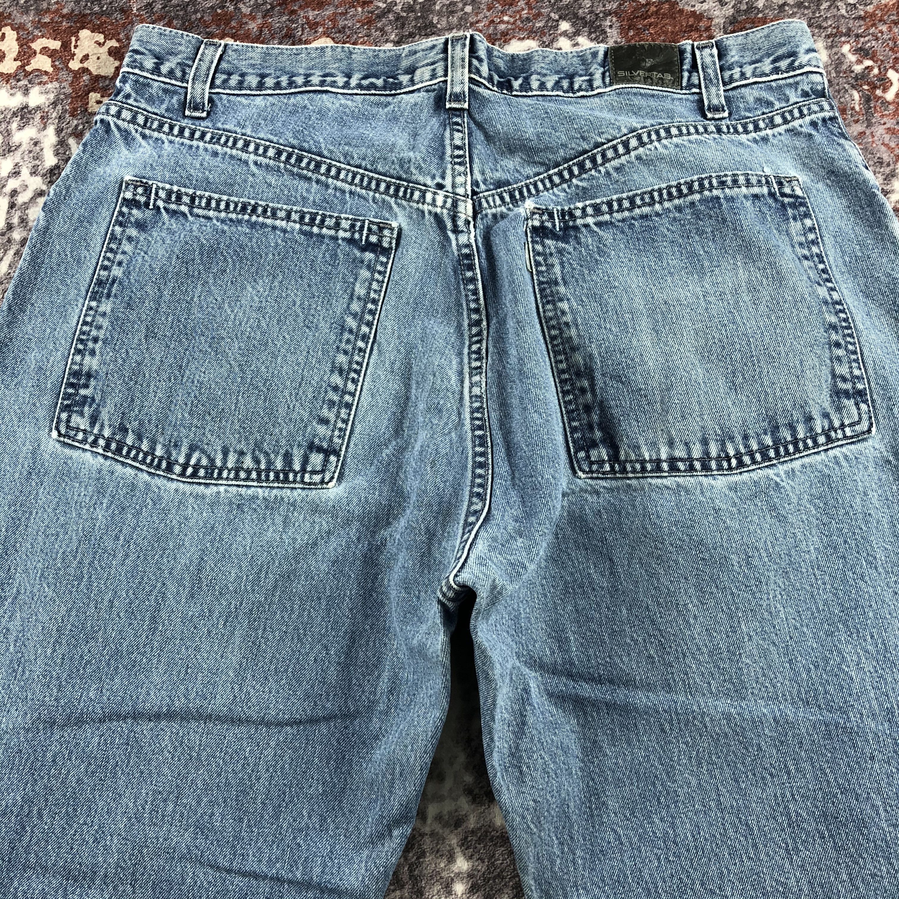Levi's × Vintage Vintage 90 Levis Silvertab Jeans-JM2467 Size US 36 / EU 52 - 4 Thumbnail