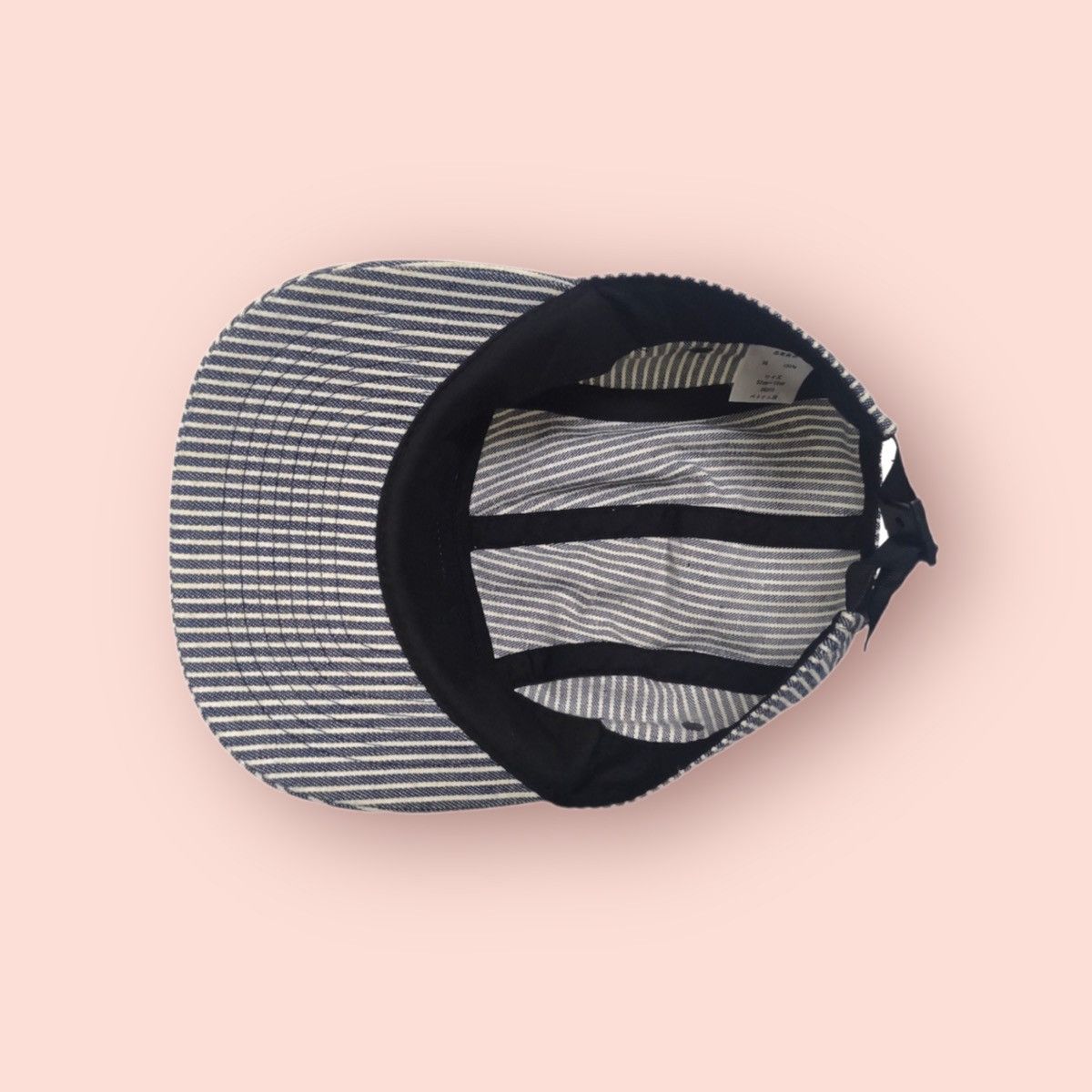 Lee LEE HICKORY STRIPES 5 PANELS JET/CAMP CAP STRAPBACK Size ONE SIZE - 7 Thumbnail
