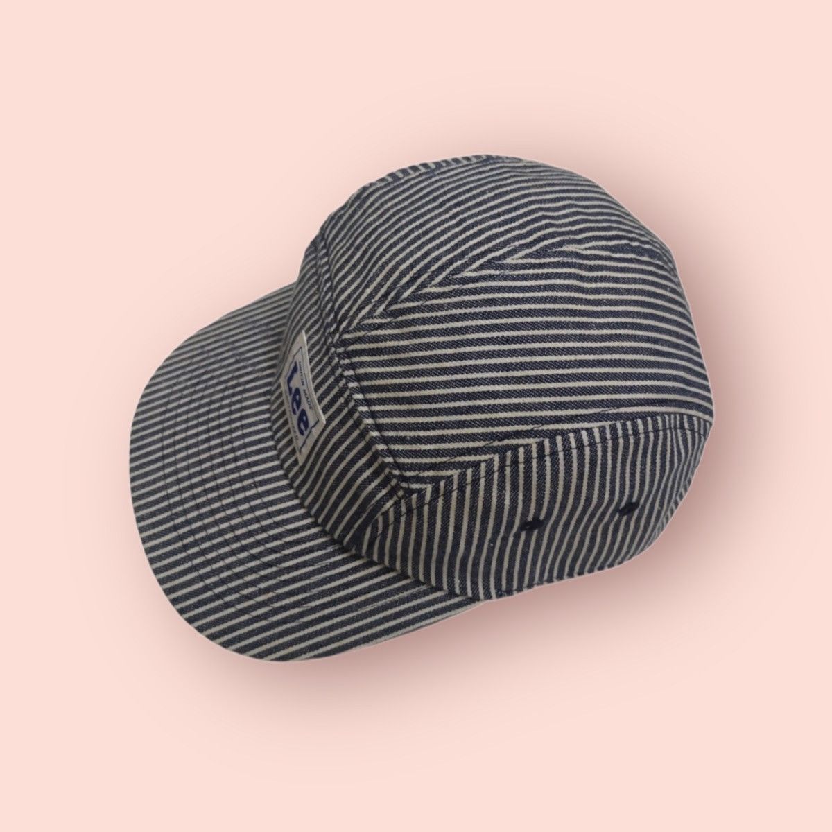 Lee LEE HICKORY STRIPES 5 PANELS JET/CAMP CAP STRAPBACK Size ONE SIZE - 5 Thumbnail