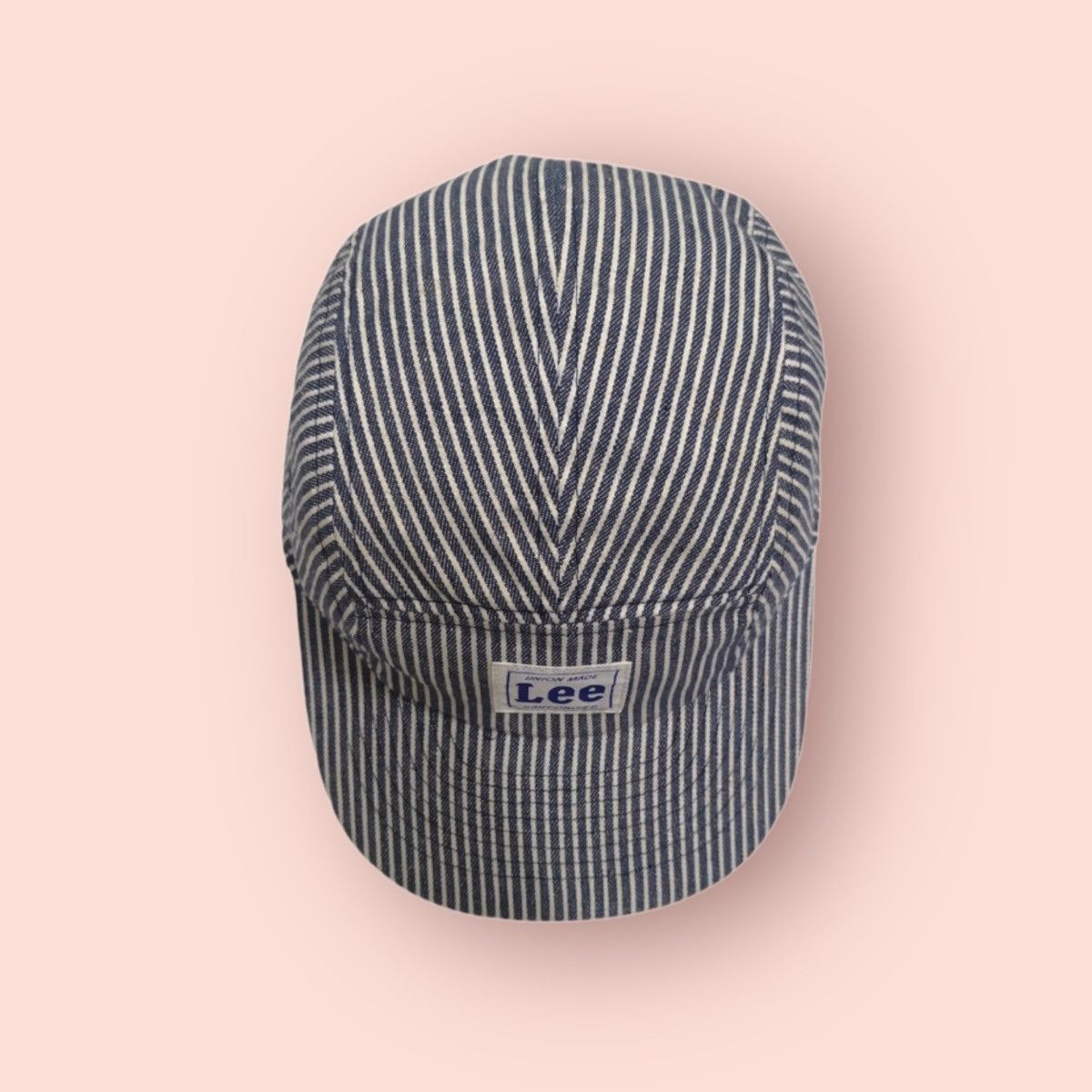 Lee LEE HICKORY STRIPES 5 PANELS JET/CAMP CAP STRAPBACK Size ONE SIZE - 3 Thumbnail