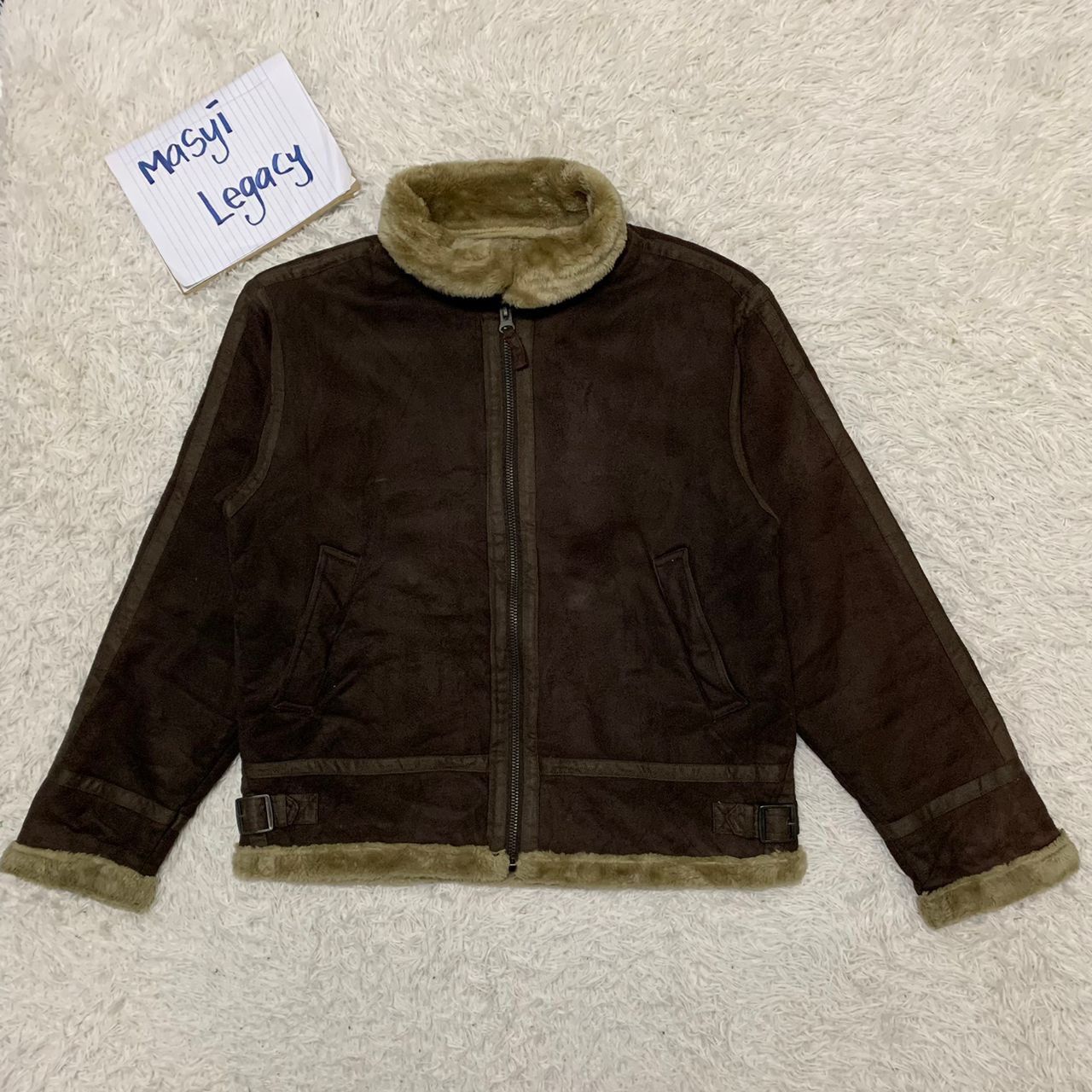 Japanese Brand Ancestress sherpa jacket Size US L / EU 52-54 / 3 - 1 Thumbnail