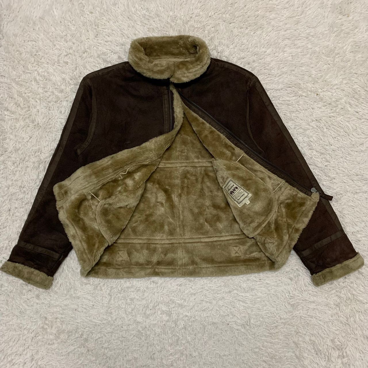 Japanese Brand Ancestress sherpa jacket Size US L / EU 52-54 / 3 - 3 Thumbnail