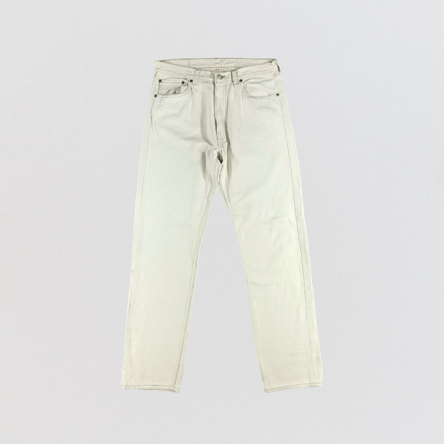 Vintage 90s Cream Levis 501 Jeans-JM2404