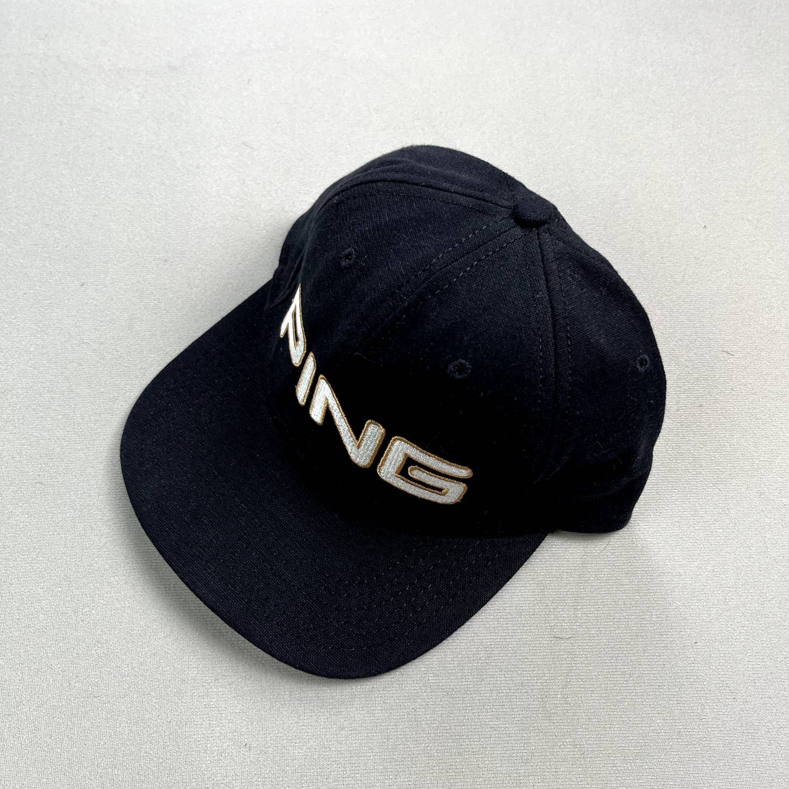 Vintage Vintage PING Golf Hat Cap Black Logo PGA Tour Made USA 90s Grailed