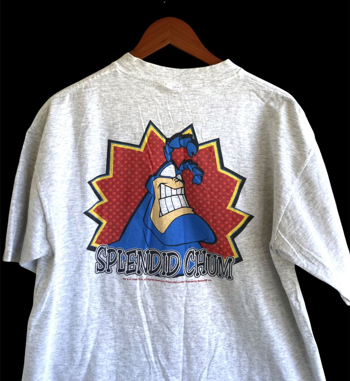 Cartoon Network Vintage 1994 The Tick cartoon tee “Splendid Chum” Size US XL / EU 56 / 4 - 1 Thumbnail