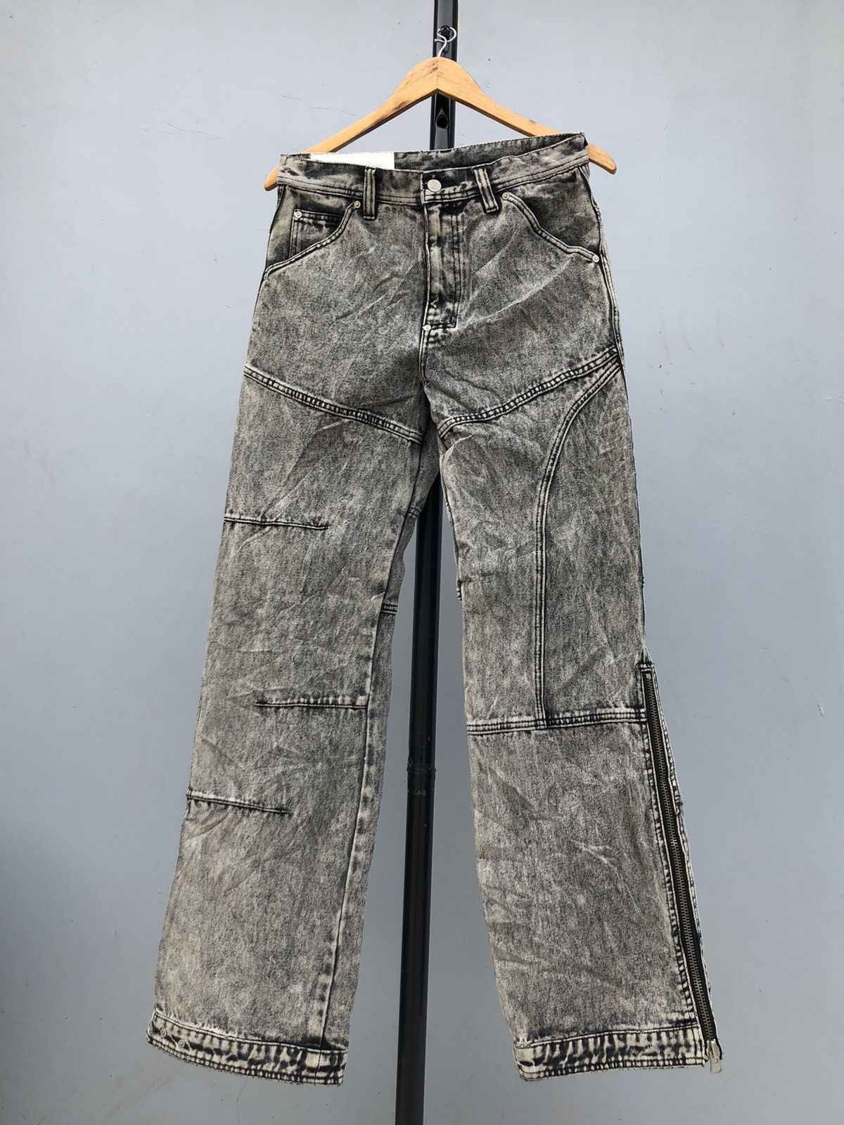 パンツ ANDERSSON BELL BLEACH denim Andersson Bell Andersson bell bleach washed white denim