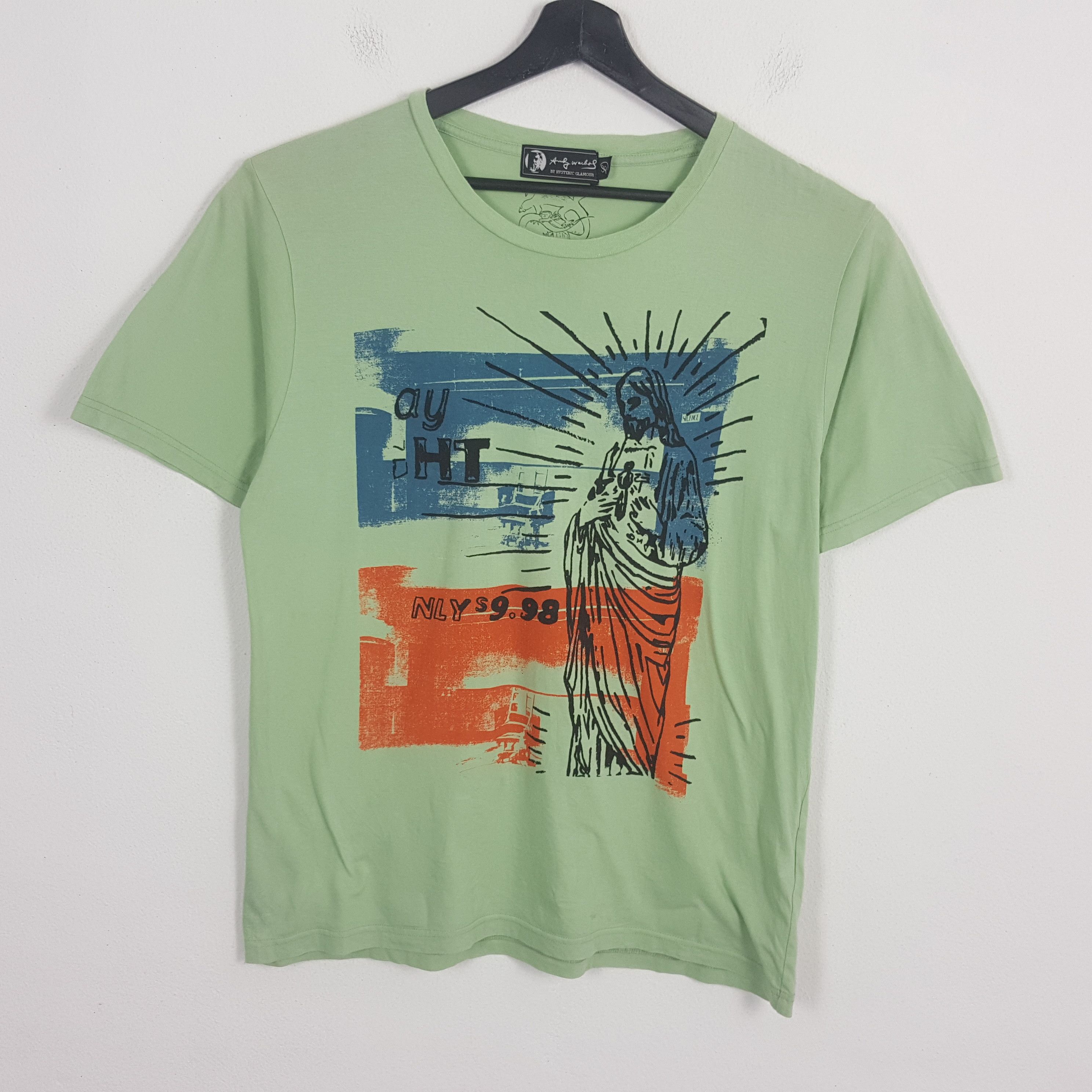 Hysteric Glamour Japanese Brand x ANDY WARHOL T-Shirt Japan