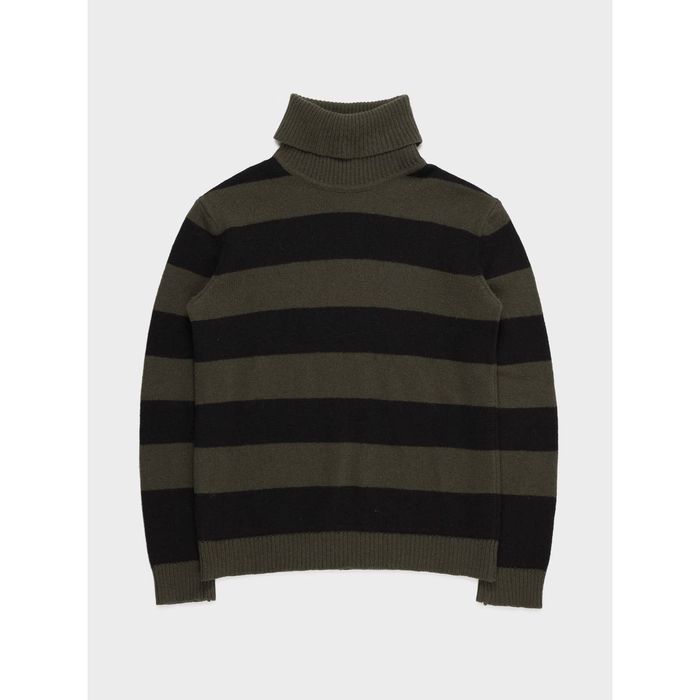Raf Simons FW01 'RIOT! RIOT! RIOT!' Striped Turtleneck | Grailed
