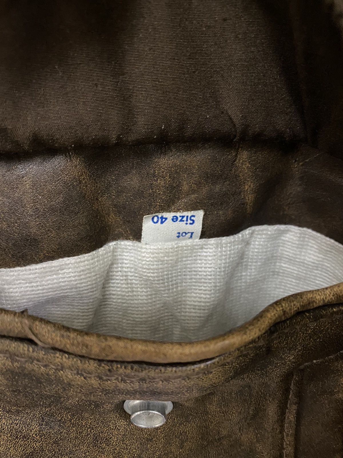 Schott Vintage Schott A-2 Leather Flight Jacket Size US M / EU 48-50 / 2 - 15 Thumbnail