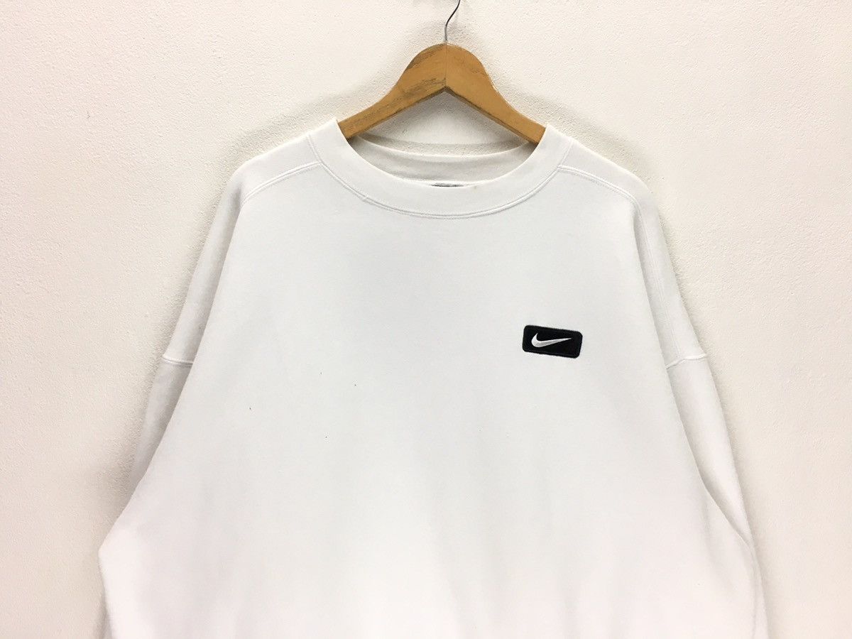 Nike × Vintage Vintage Nike Box Logo Sweatshirt Jumper Pullover Nike USA Size US XL / EU 56 / 4 - 2 Thumbnail