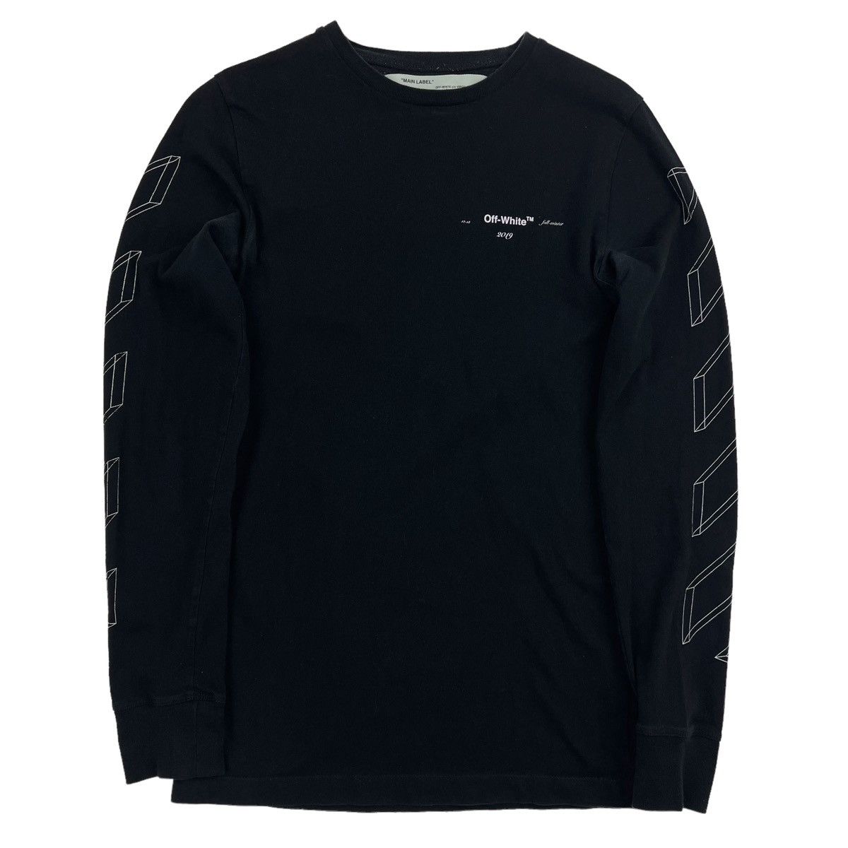 Off-White Off-White 3D Arrows Long Sleeve T Shirt Size US XS / EU 42 / 0 - 2 Thumbnail